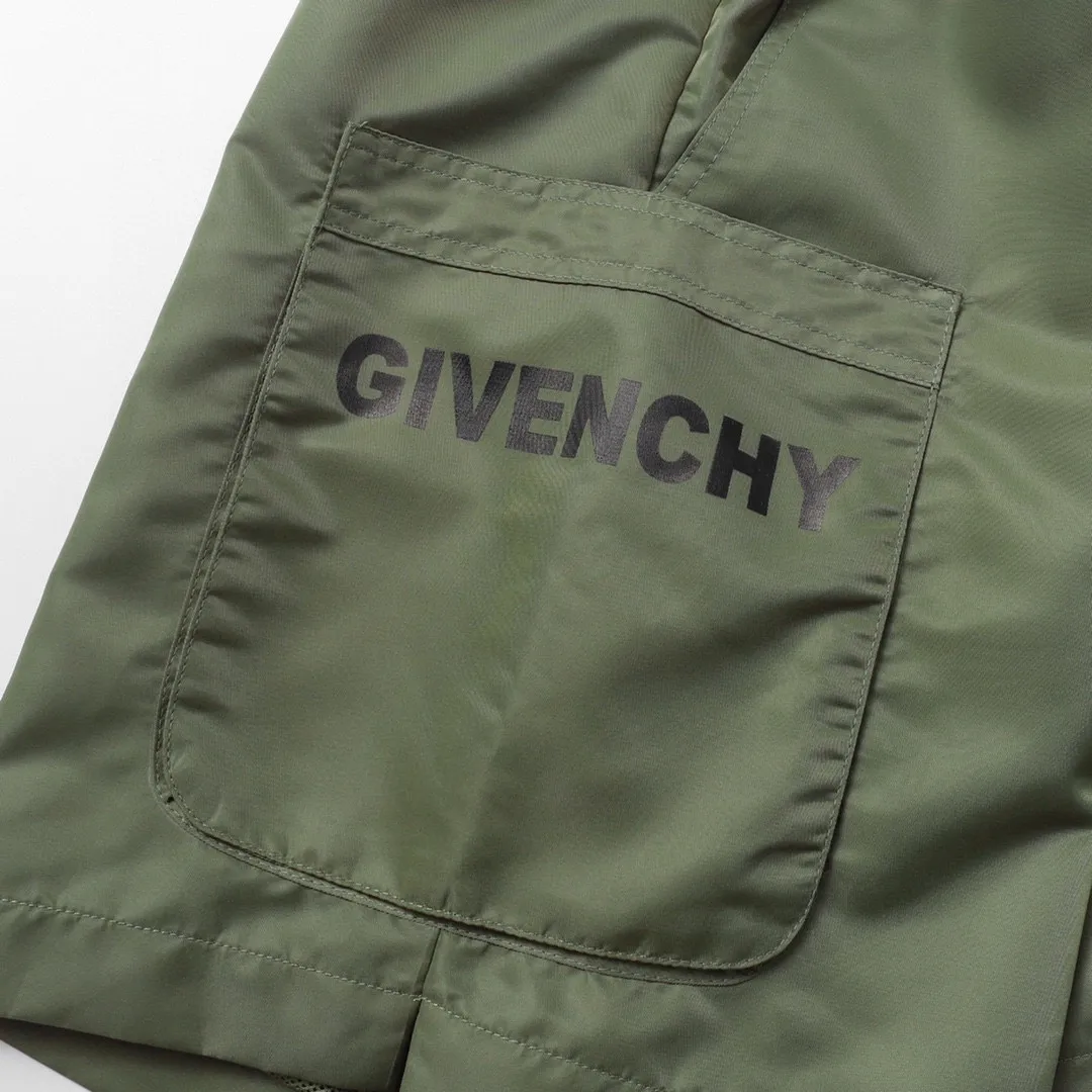 Logo-Print Cargo Swim Shorts D18013234 — view 7