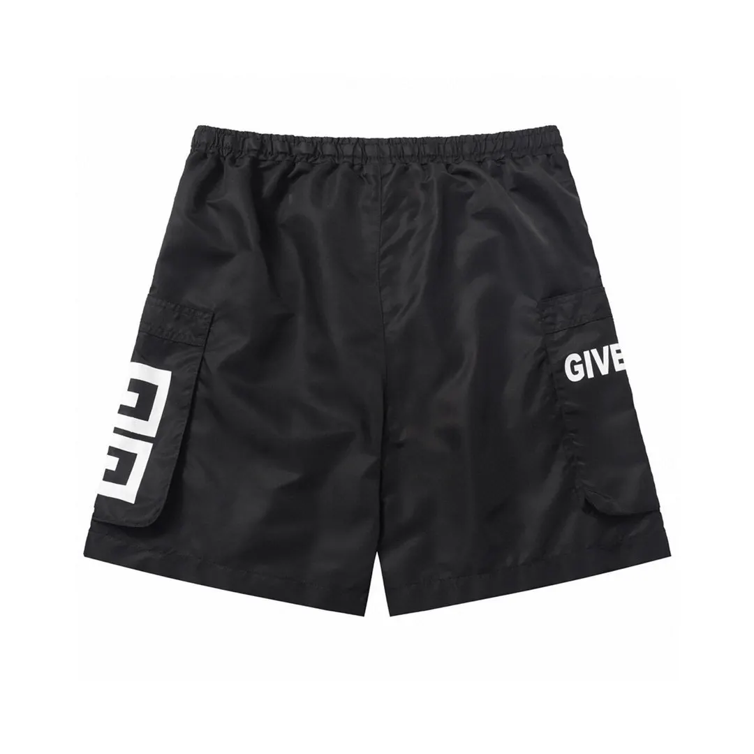 Logo-Print Cargo Swim Shorts D18013236