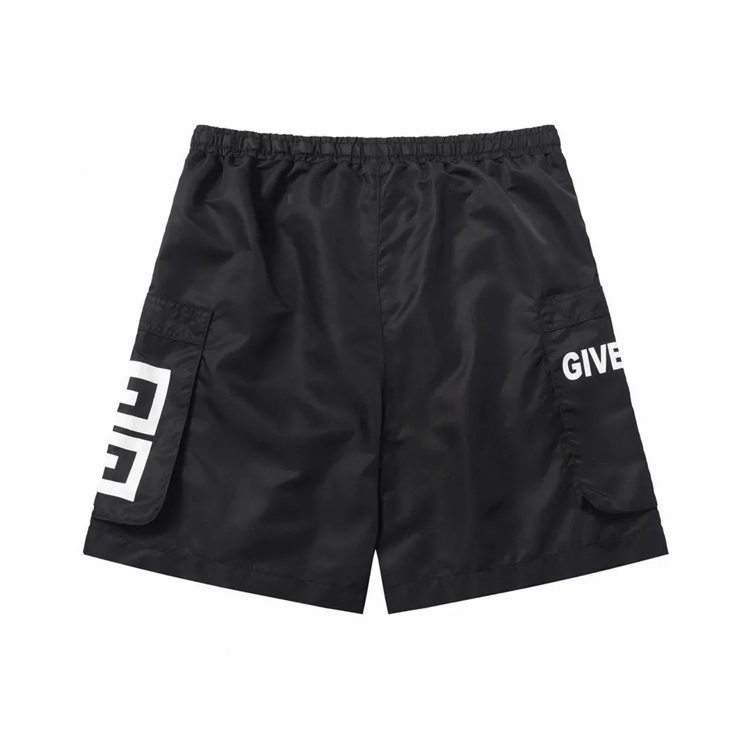 Logo-Print Cargo Swim Shorts D18013236