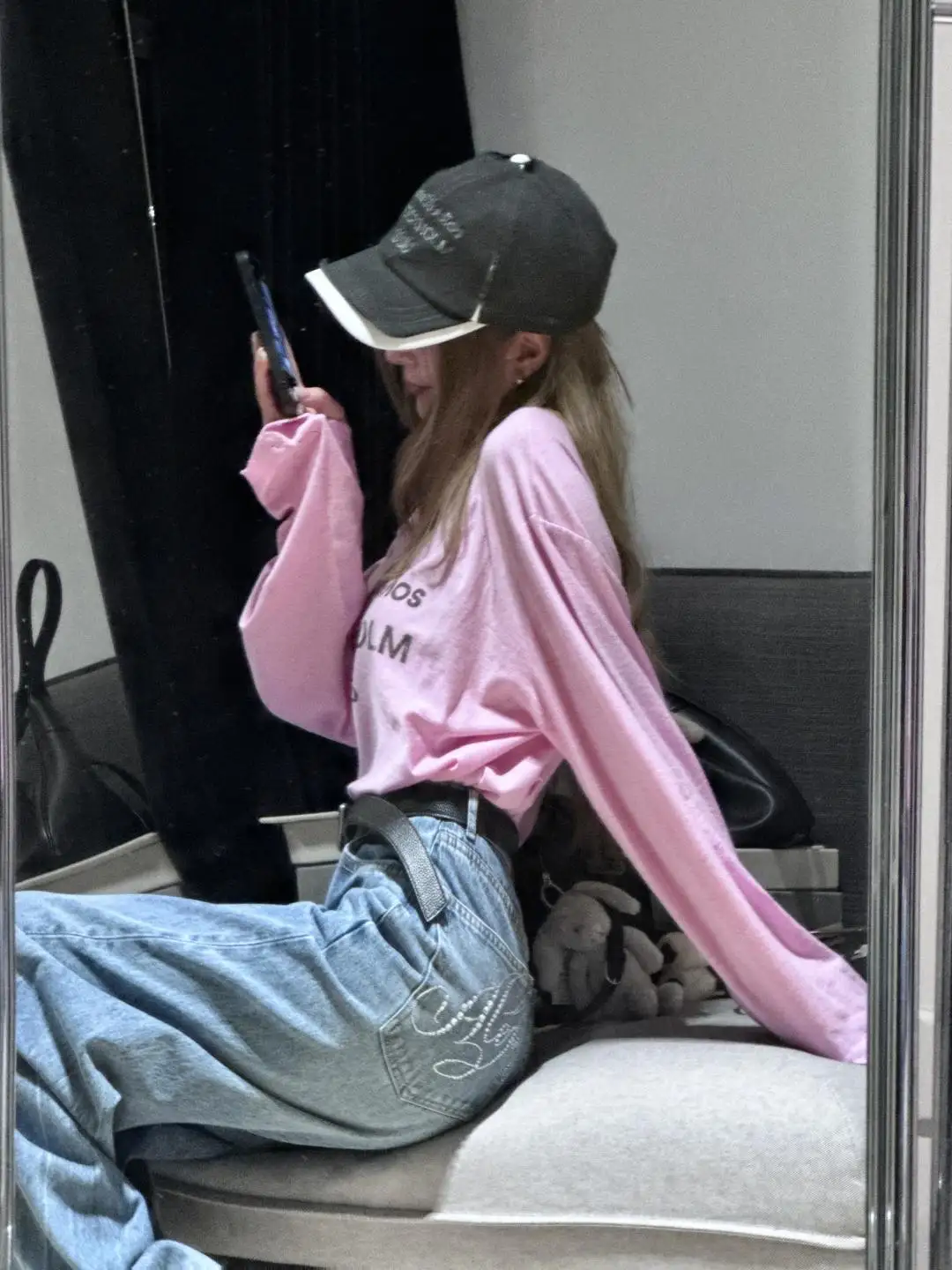1996 Logo Print Slub Cotton Long-Sleeve T-Shirt D13025006 — view 49