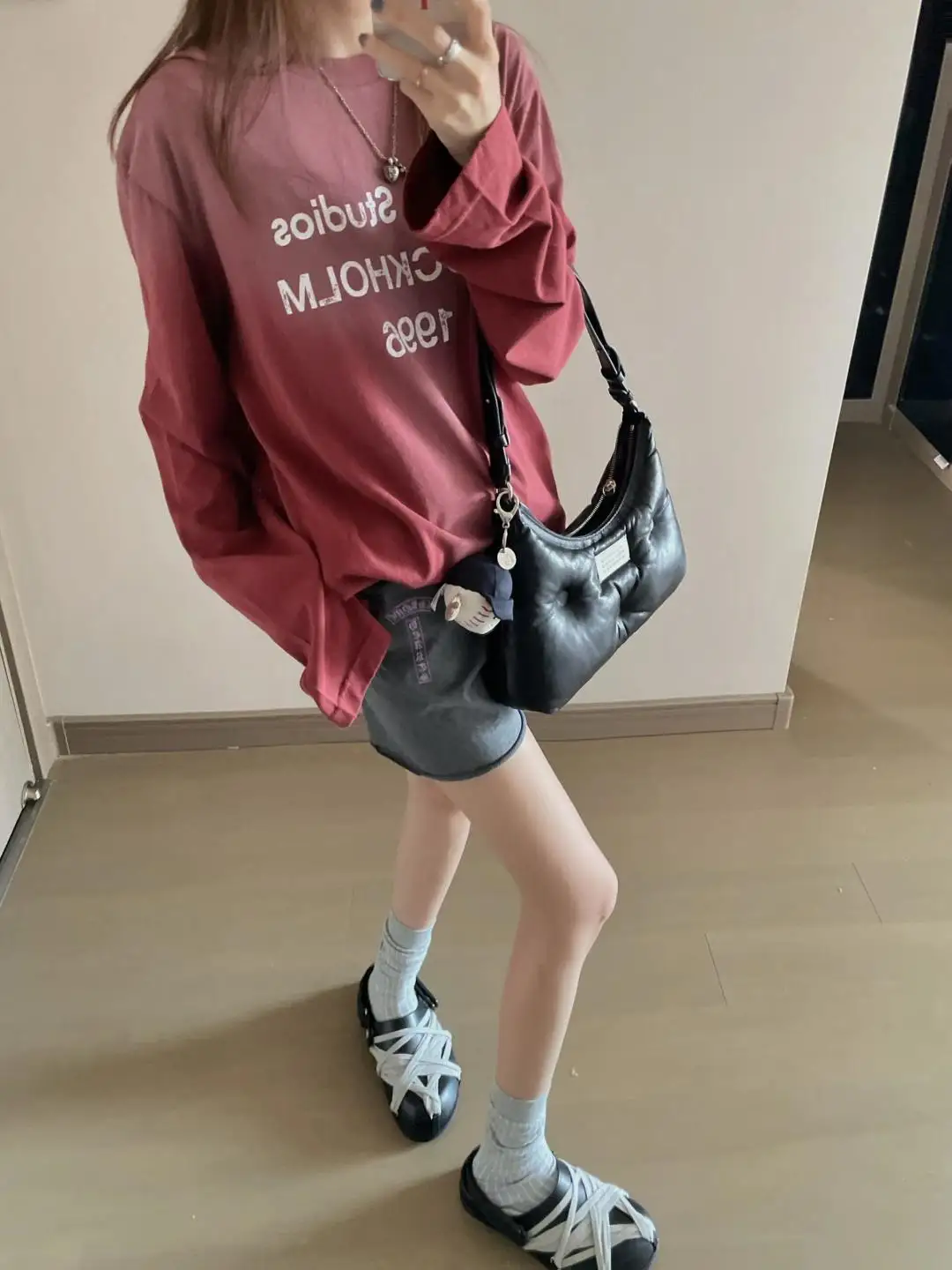 1996 Logo Print Slub Cotton Long-Sleeve T-Shirt D13025006 — view 57