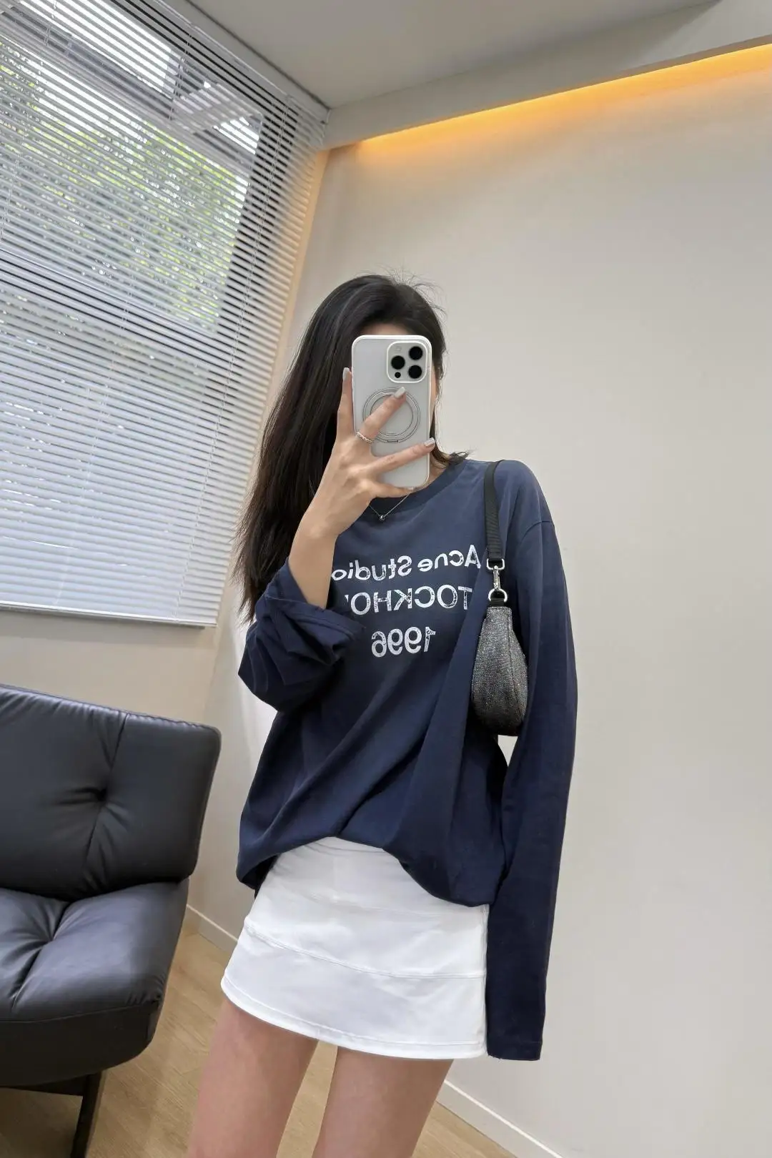1996 Logo Print Slub Cotton Long-Sleeve T-Shirt D13025006 — view 66