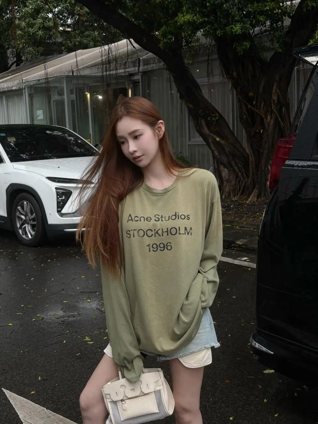 1996 Logo Print Slub Cotton Long-Sleeve T-Shirt D13025006 — view 79