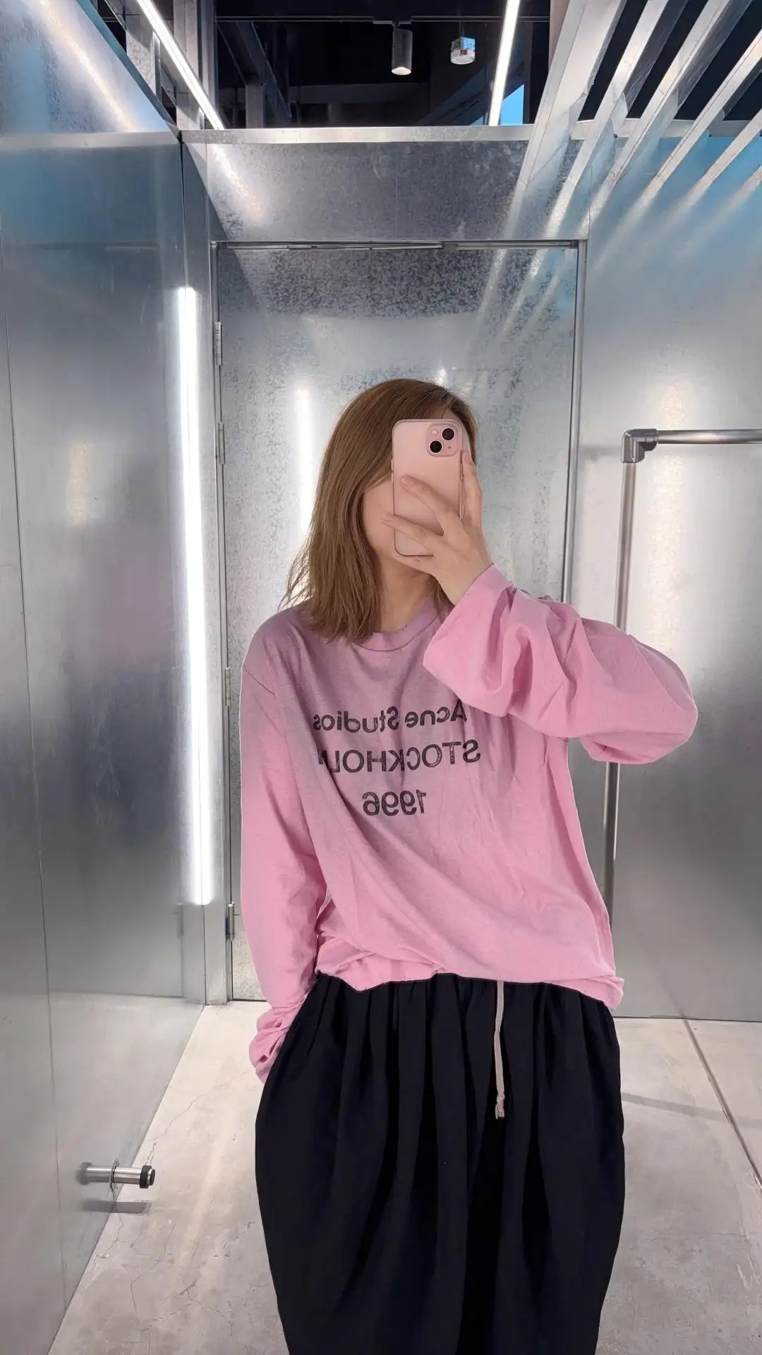 1996 Logo Print Slub Cotton Long-Sleeve T-Shirt D13025006 — view 83