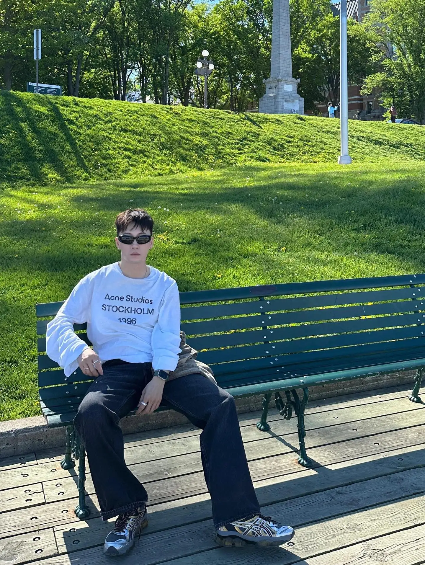 1996 Logo Print Long-Sleeved T-Shirt D13024975 — view 34