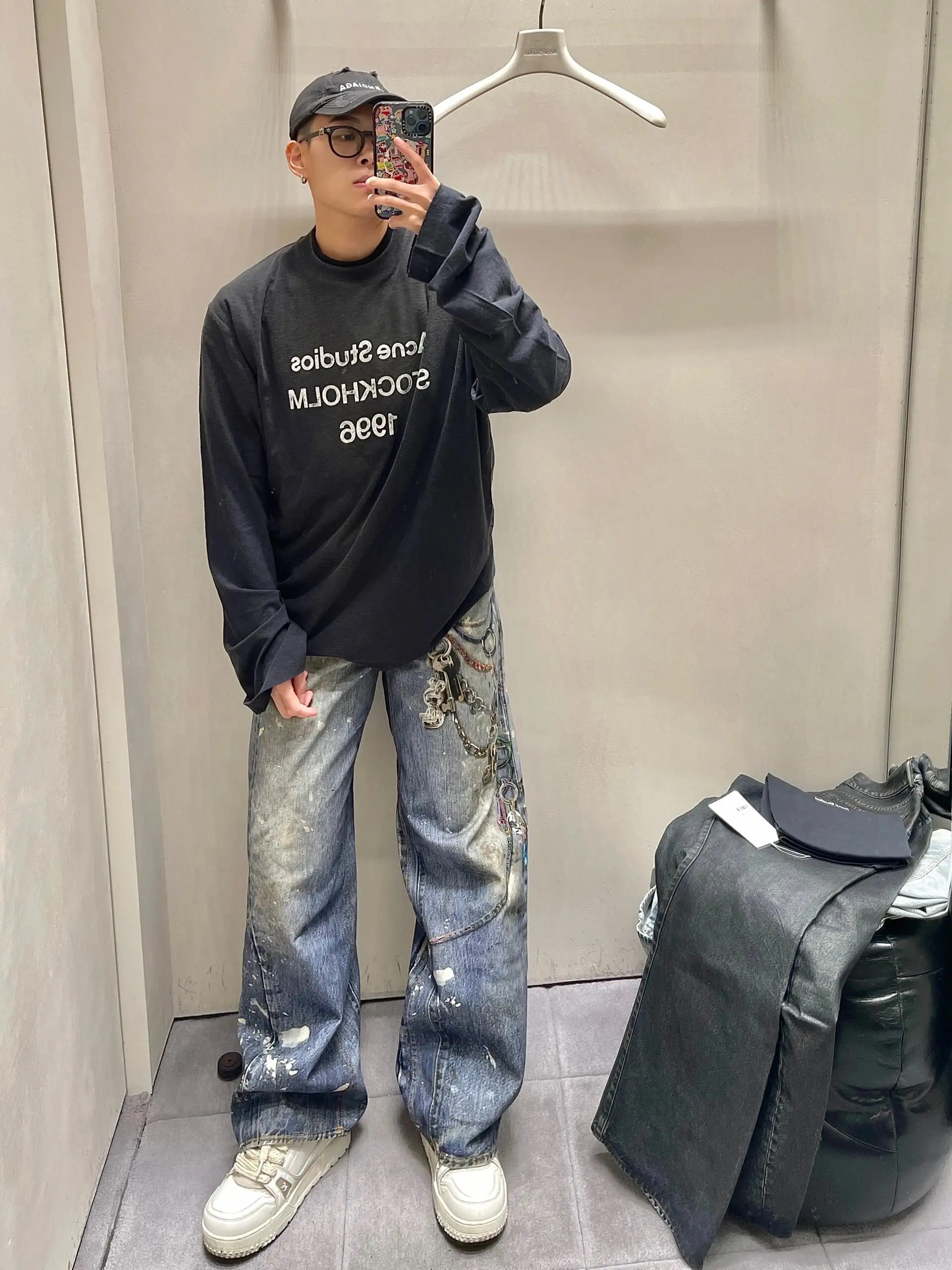1996 Logo Print Long-Sleeved T-Shirt D13024975 — view 55