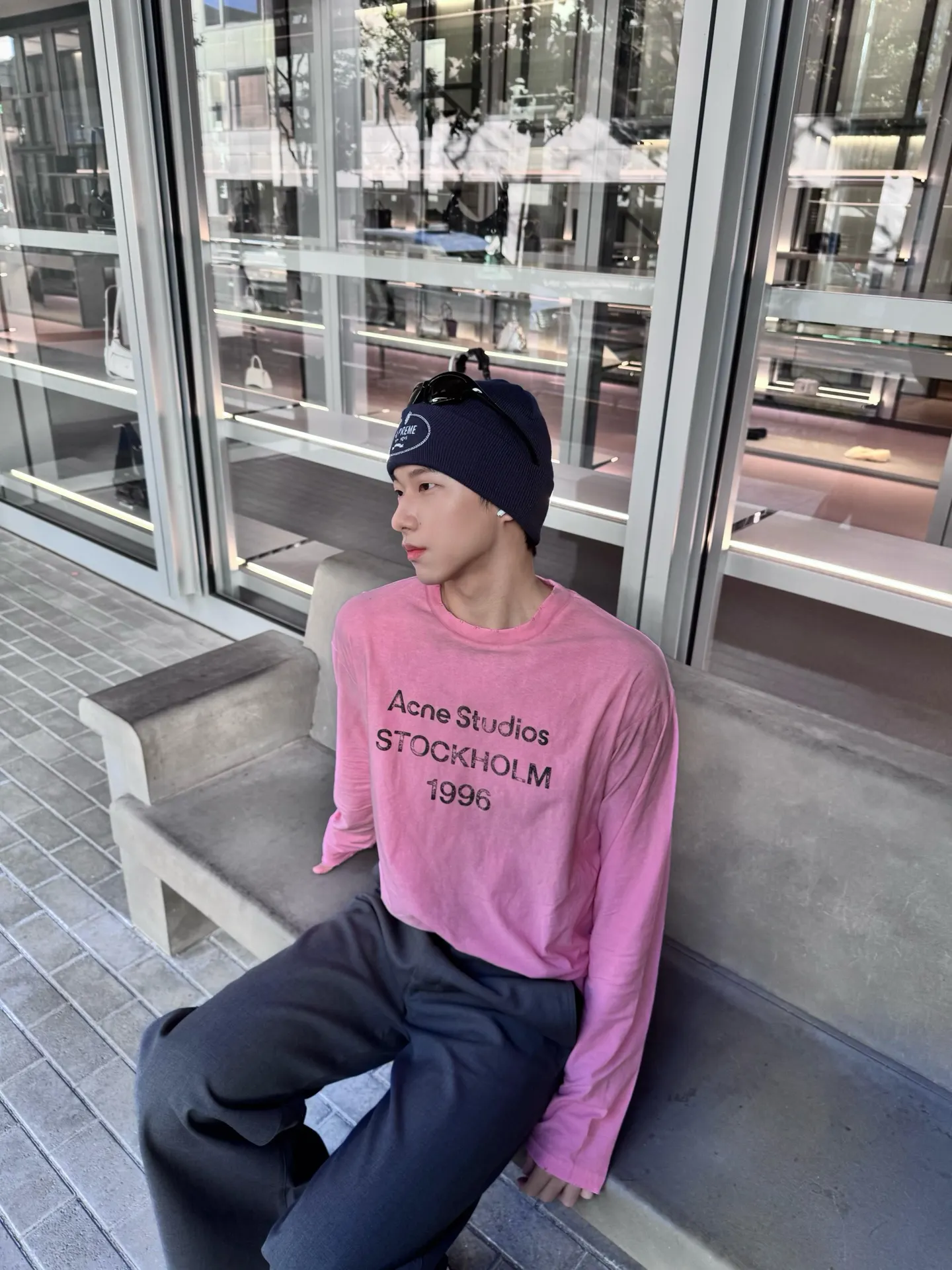 1996 Logo Print Long-Sleeved T-Shirt D13024975 — view 98