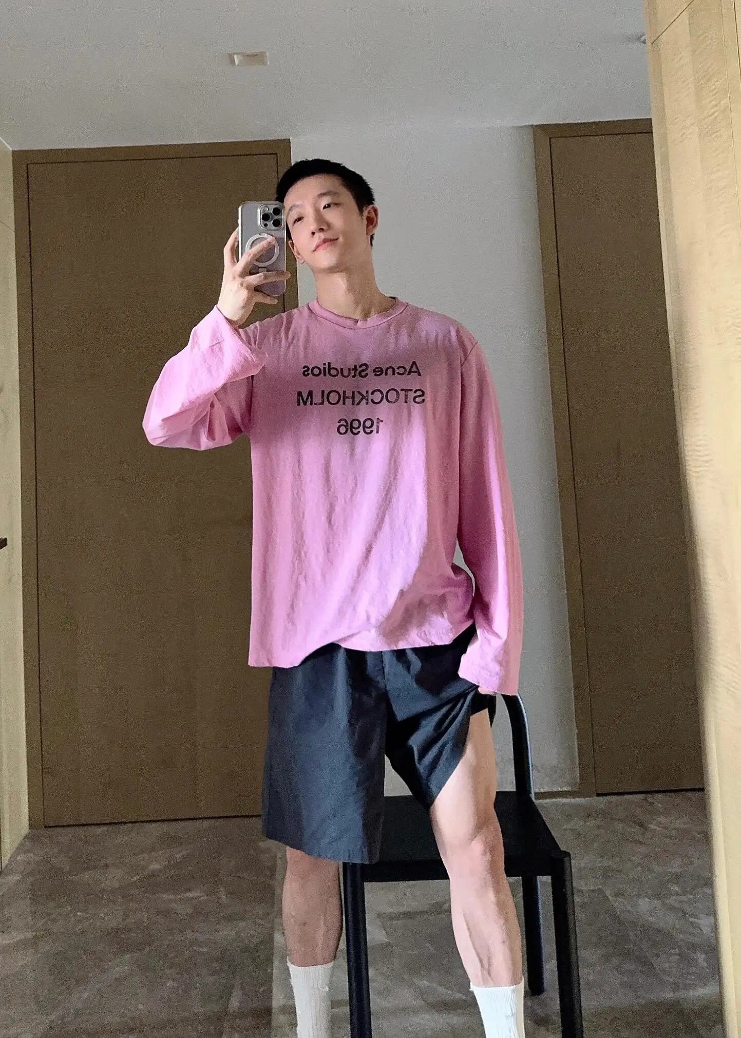 1996 Logo Print Long-Sleeved T-Shirt D13024975 — view 106