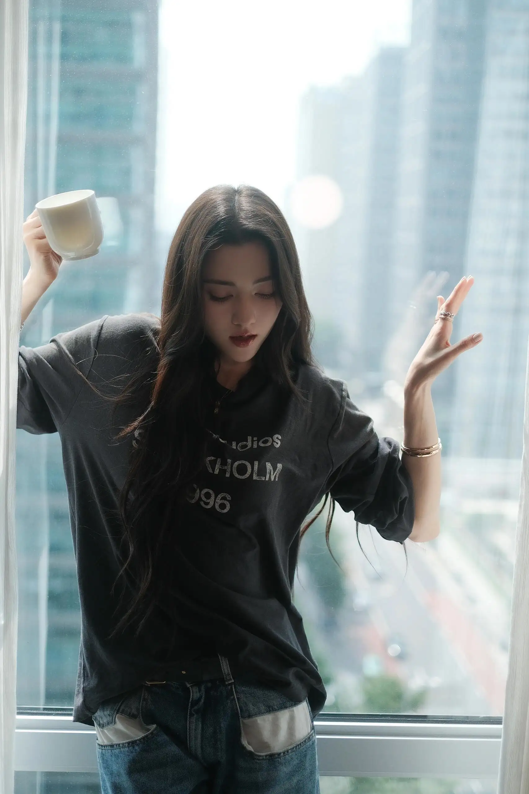 1996 Logo Print Long-Sleeved T-Shirt D13024975 — view 129