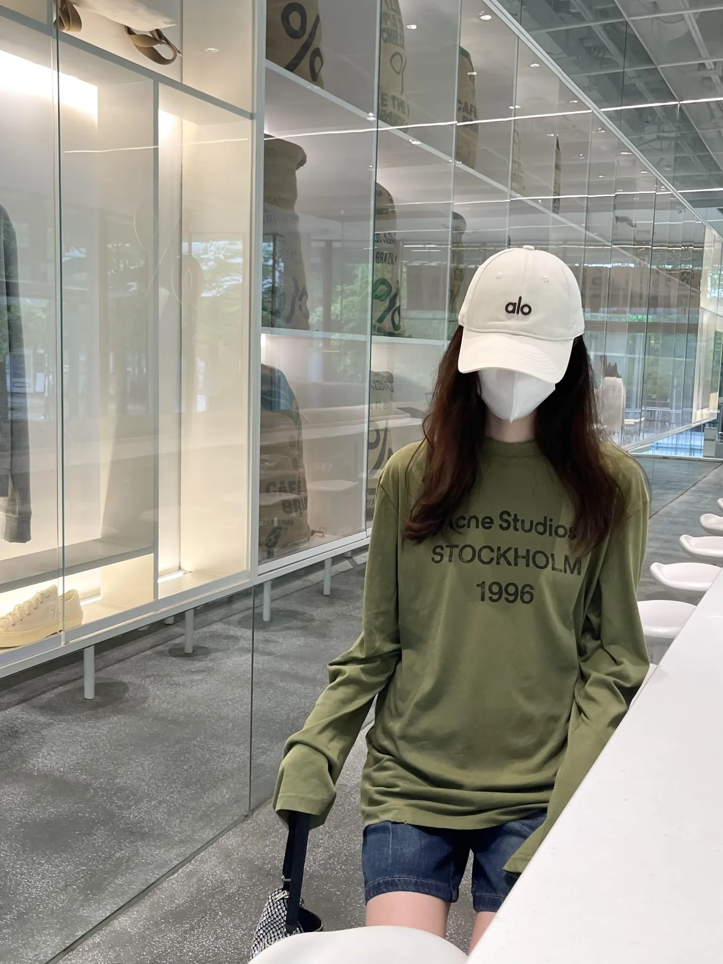 1996 Logo Print Long-Sleeved T-Shirt D13024975 — view 163