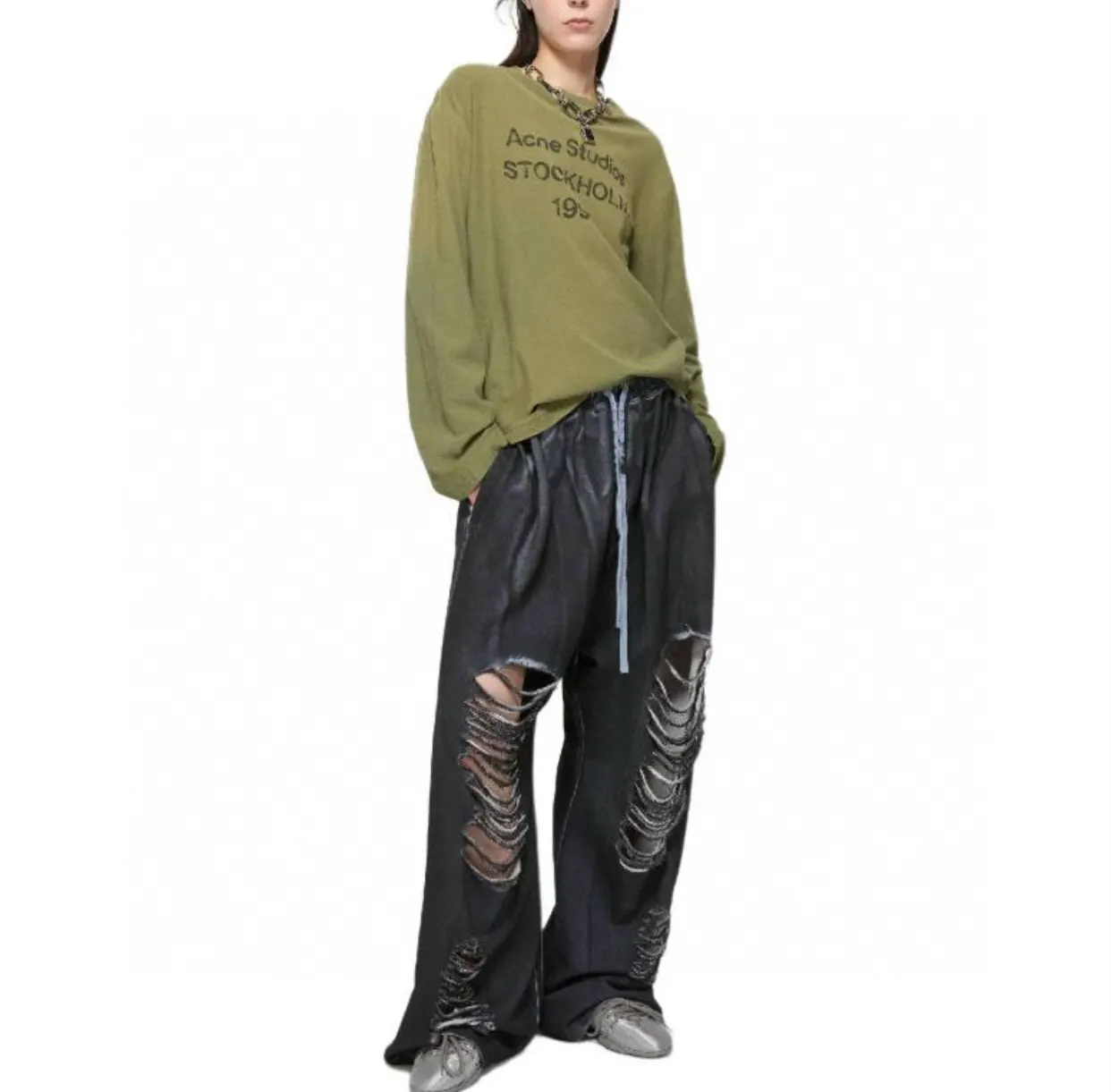 1996 Logo Print Long-Sleeved T-Shirt D13024975 — view 177