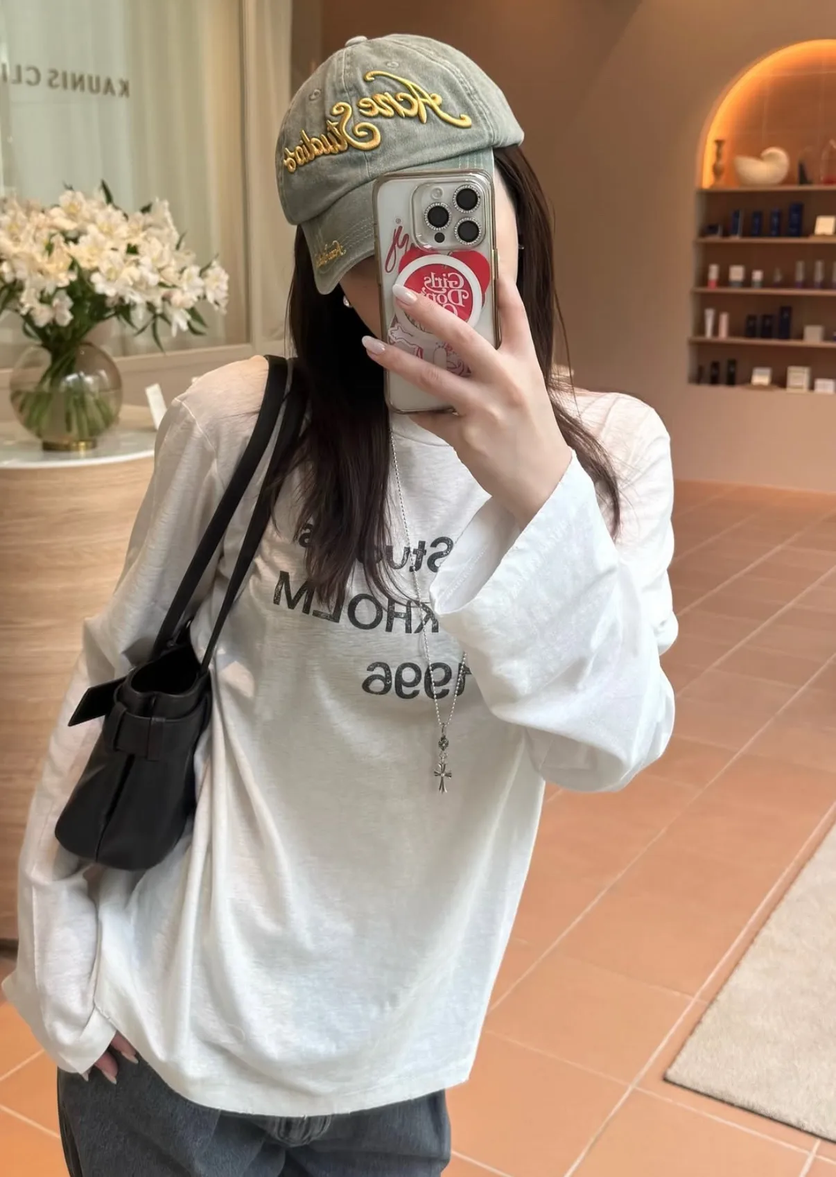 1996 Logo Print Long-Sleeved T-Shirt D13024975 — view 231