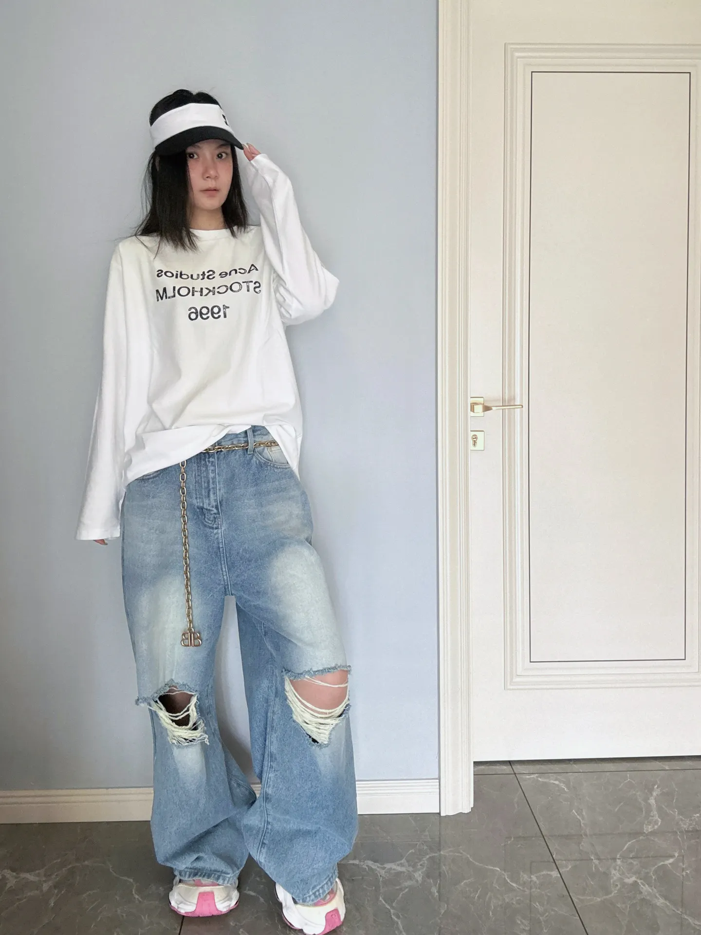 1996 Logo Print Long-Sleeved T-Shirt D13024975 — view 235