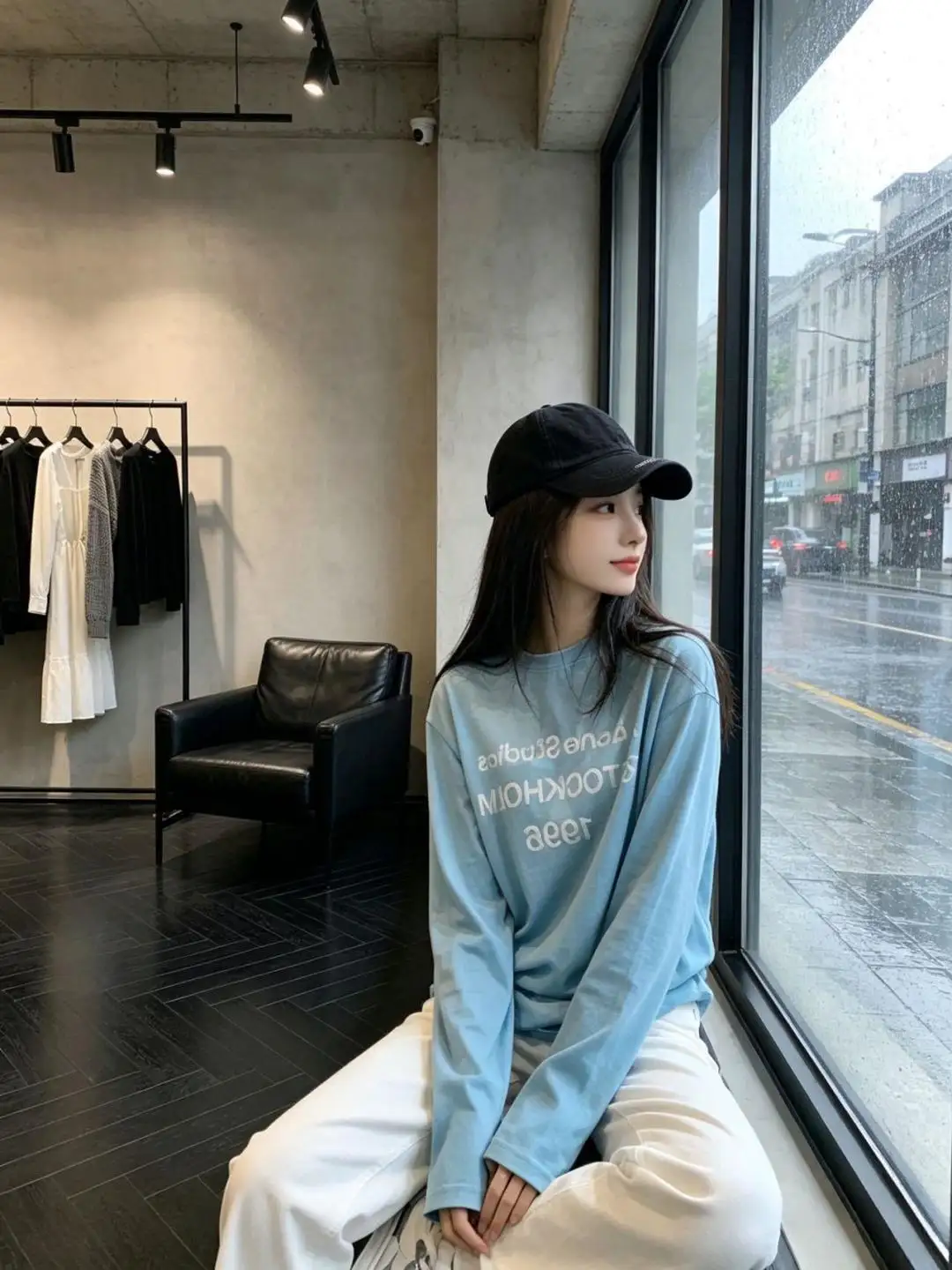 Distressed Logo-Print Cotton-Linen T-Shirt D13024976 — view 41