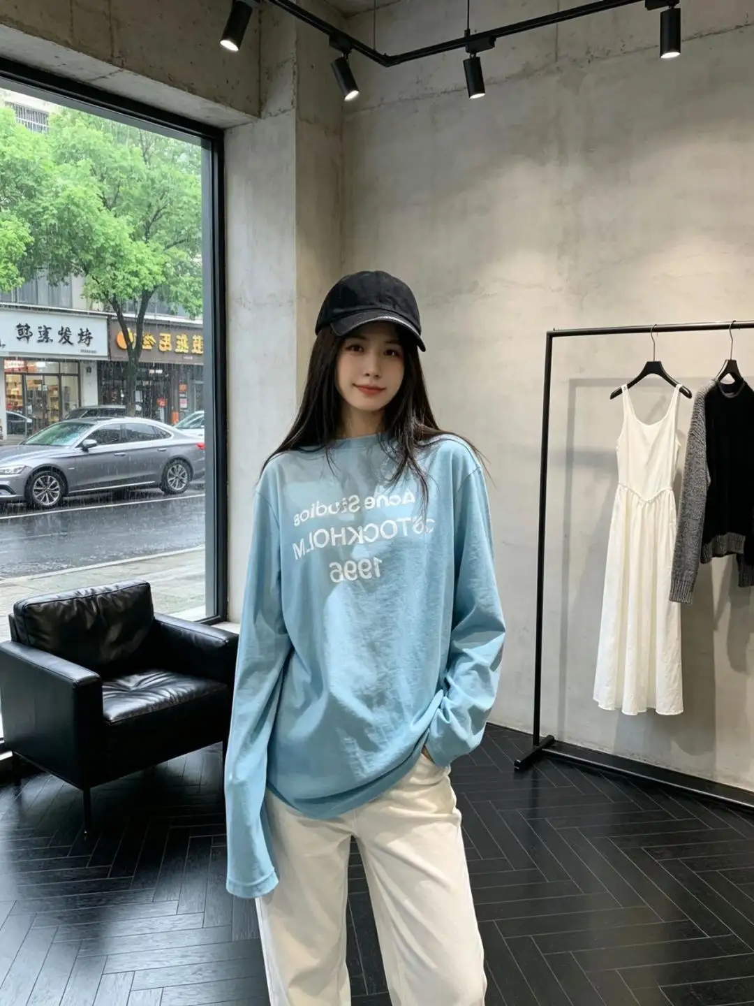 Distressed Logo-Print Cotton-Linen T-Shirt D13024976 — view 42