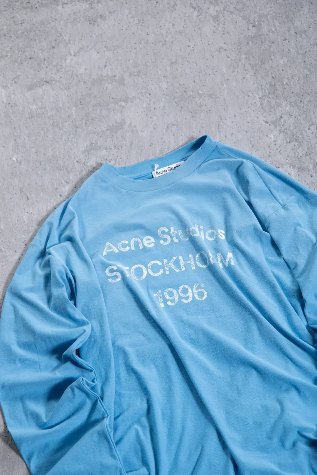 Distressed Logo-Print Cotton-Linen T-Shirt D13024976 — view 48