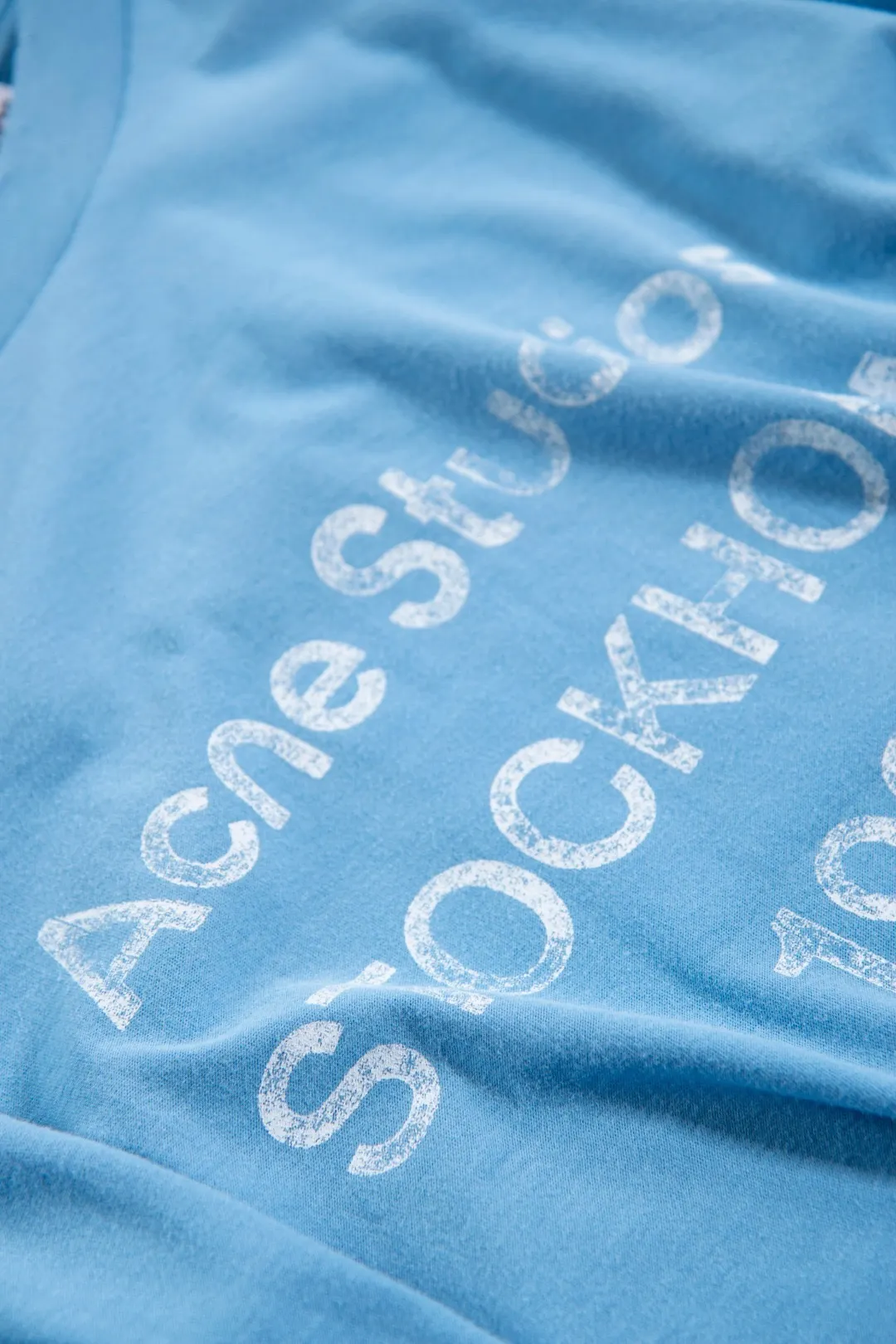 Distressed Logo-Print Cotton-Linen T-Shirt D13024976 — view 50