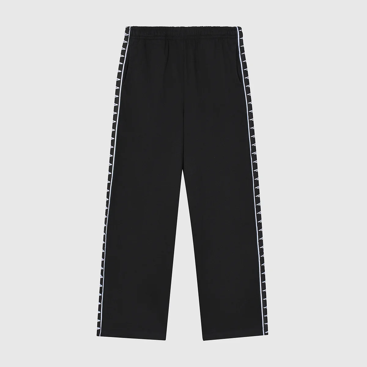 Logo-Stripe Baggy Cotton-Jersey Sweatpants D22520016