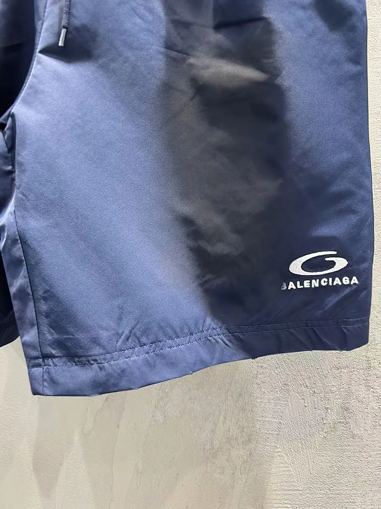 Basketball Embroidered Mesh-Lined Shorts D19019921 — view 8