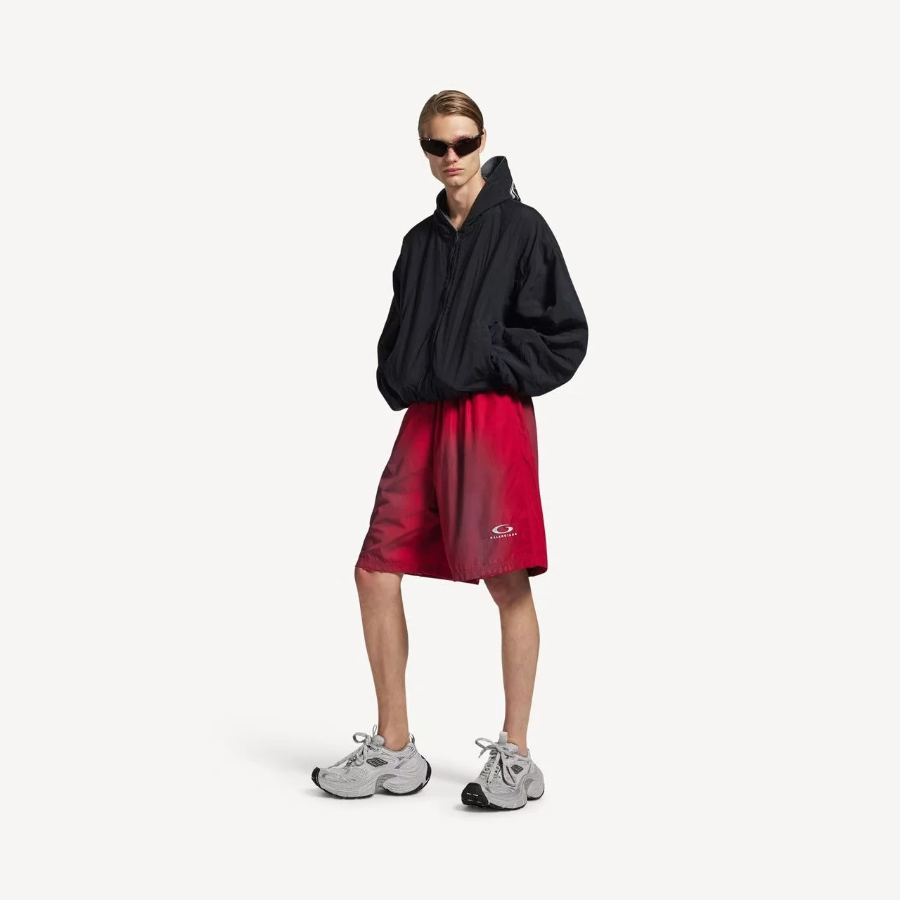Basketball Embroidered Mesh-Lined Shorts D19019921 — view 12
