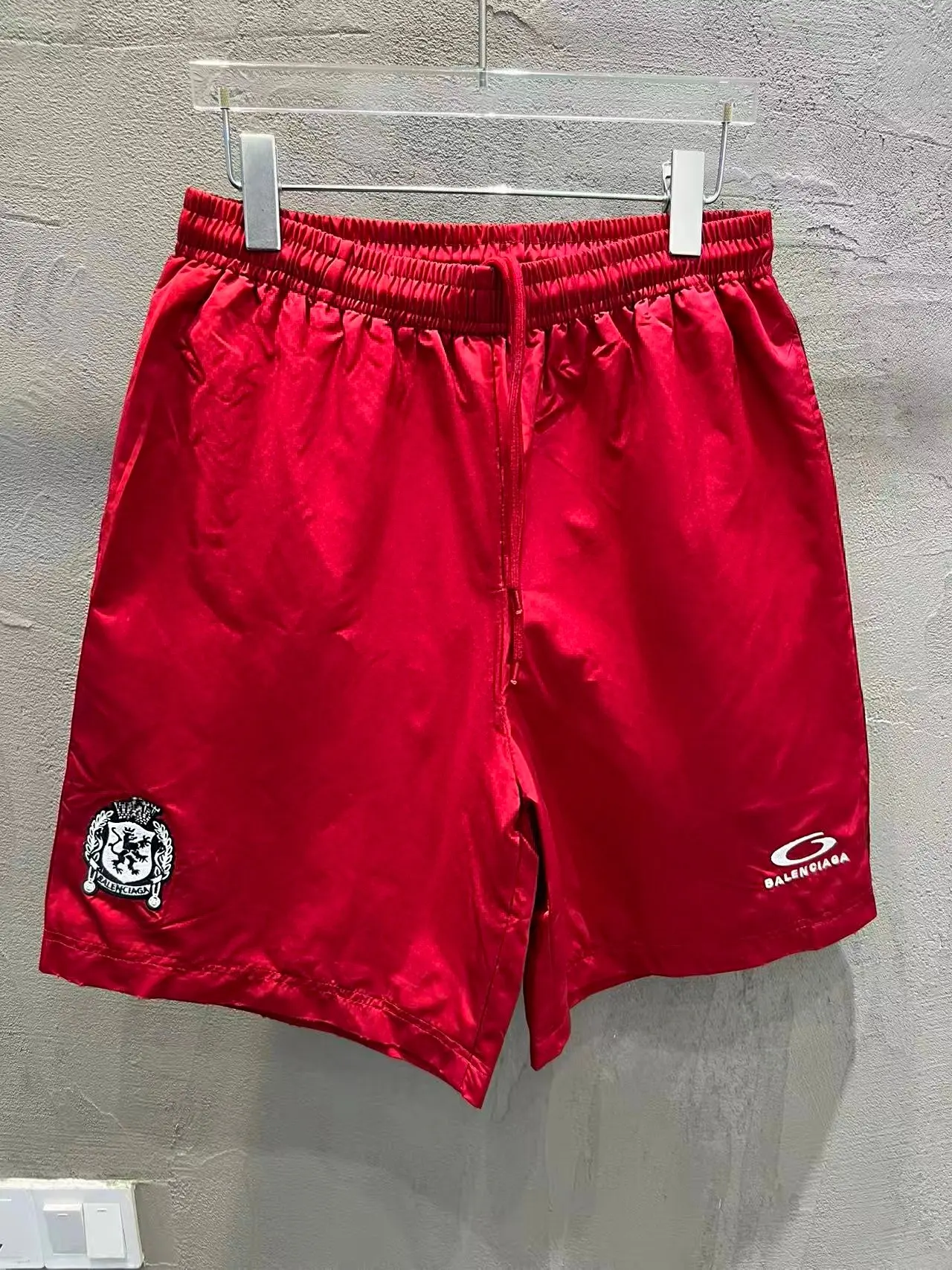 Basketball Embroidered Mesh-Lined Shorts D19019921 — view 14