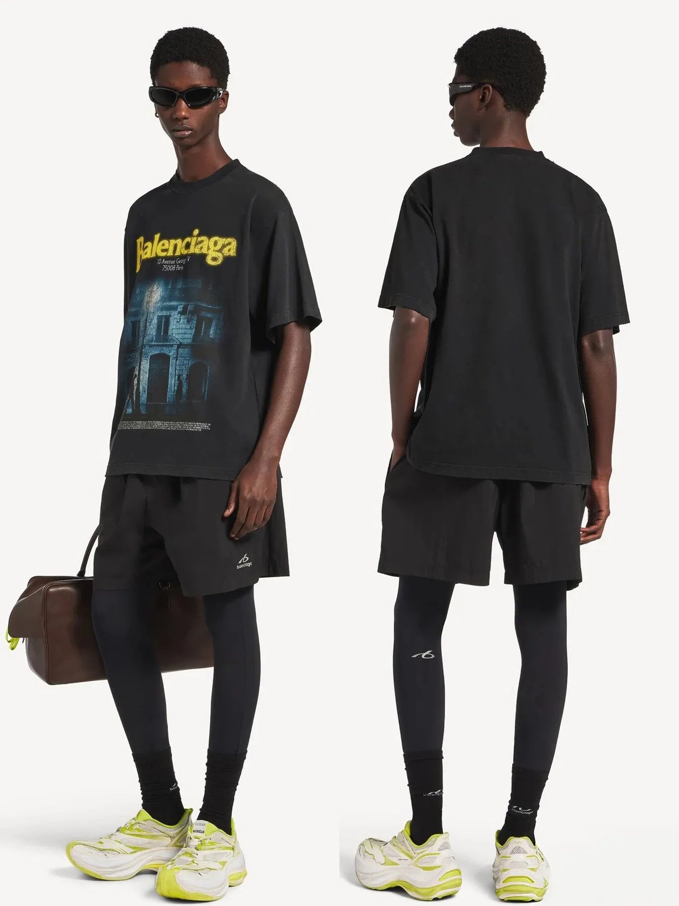 Bodies Reflective Poplin Sports Shorts D17519976 — view 3