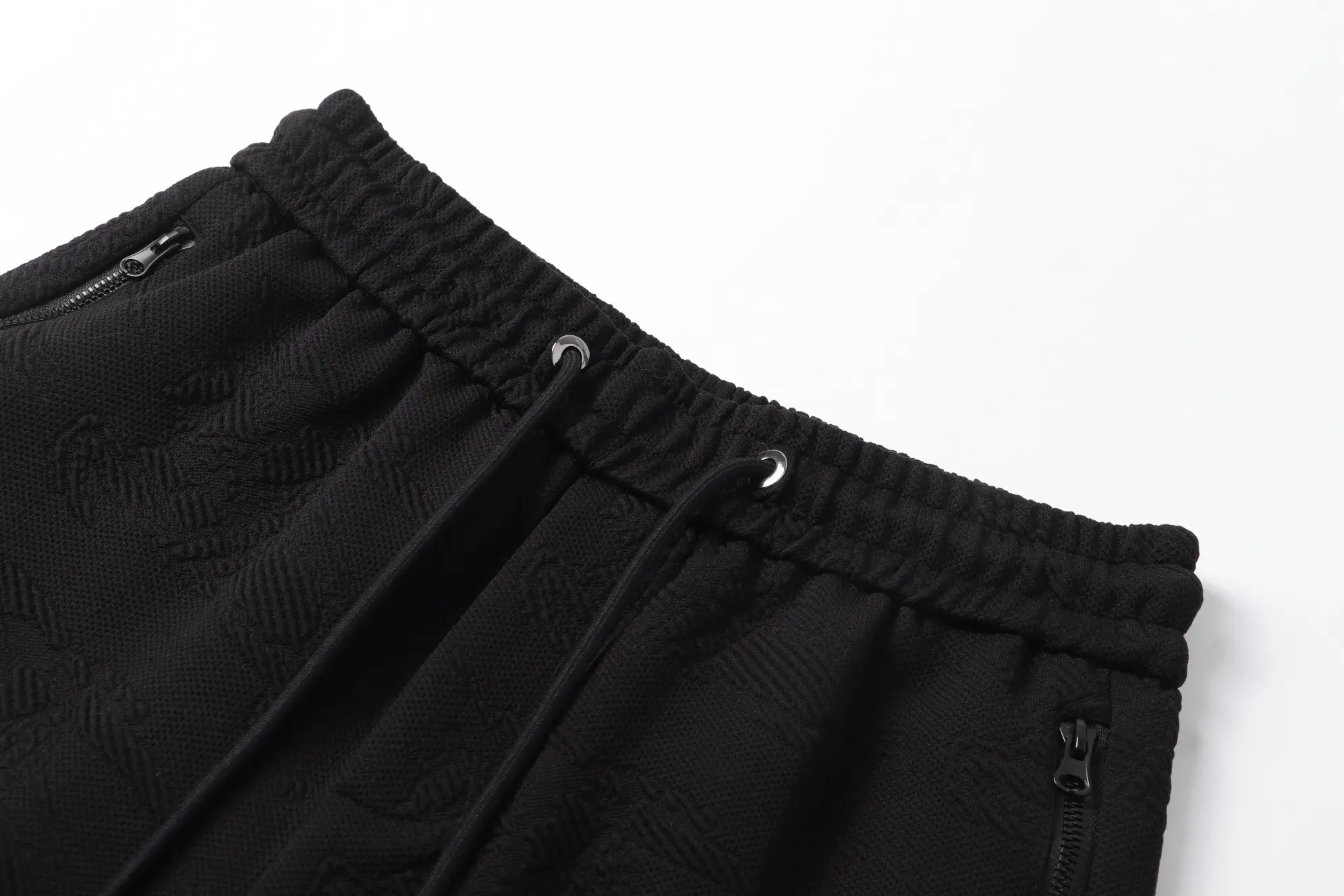 Jacquard Logo Drawstring Shorts D14511421 — view 3
