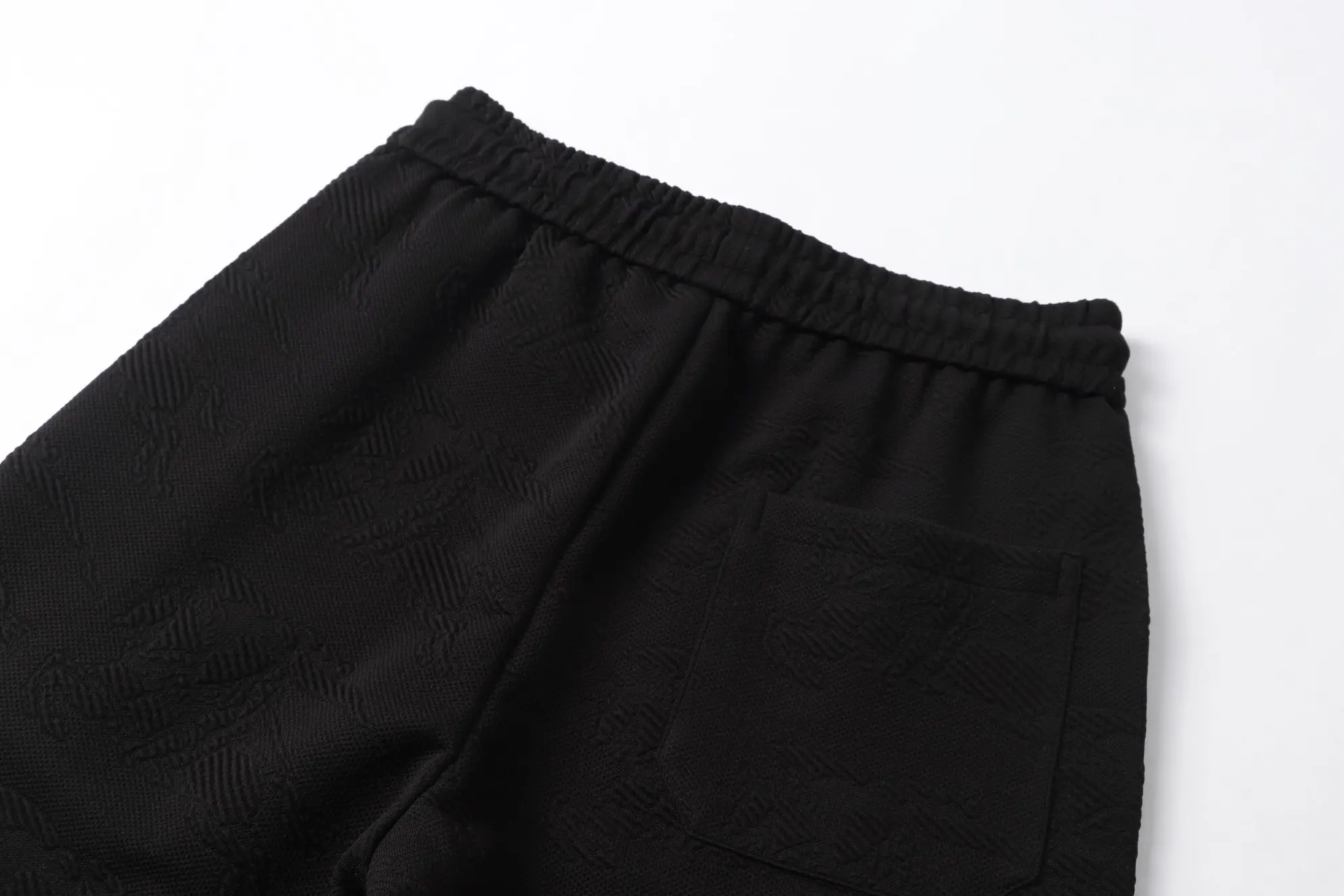 Jacquard Logo Drawstring Shorts D14511421 — view 5