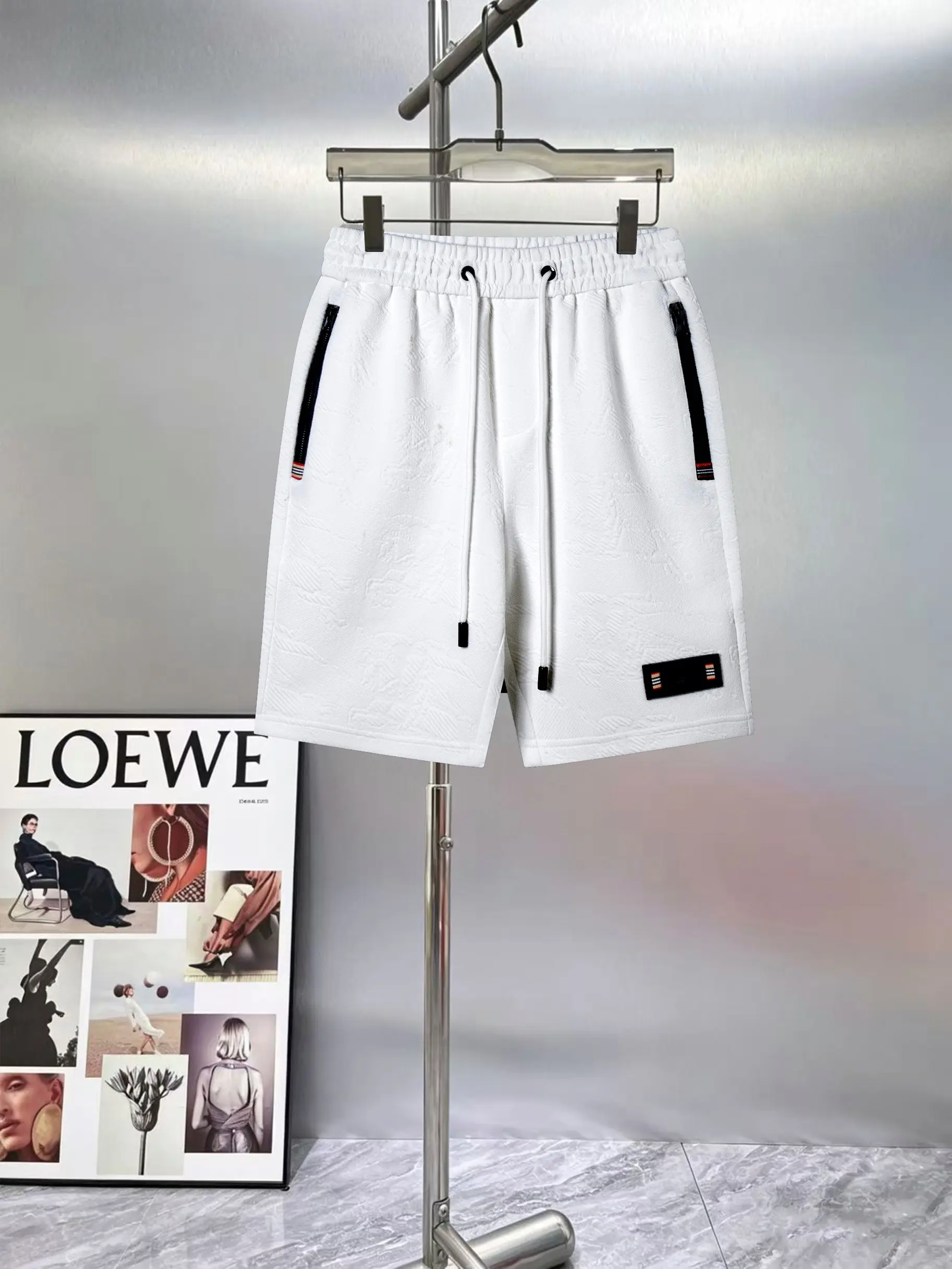 Logo Jacquard Casual Shorts D14511422