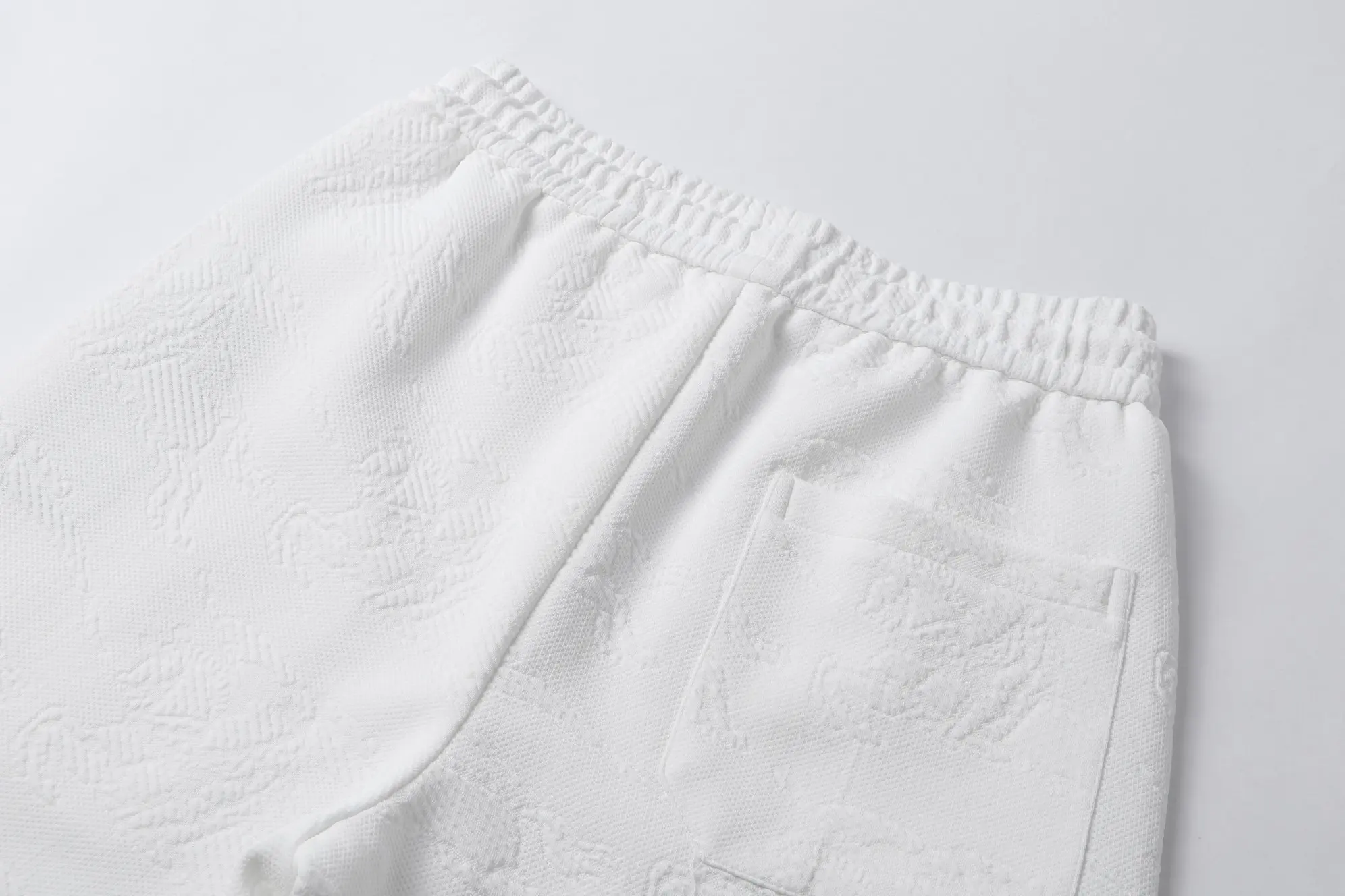 Logo Jacquard Casual Shorts D14511422 — view 4