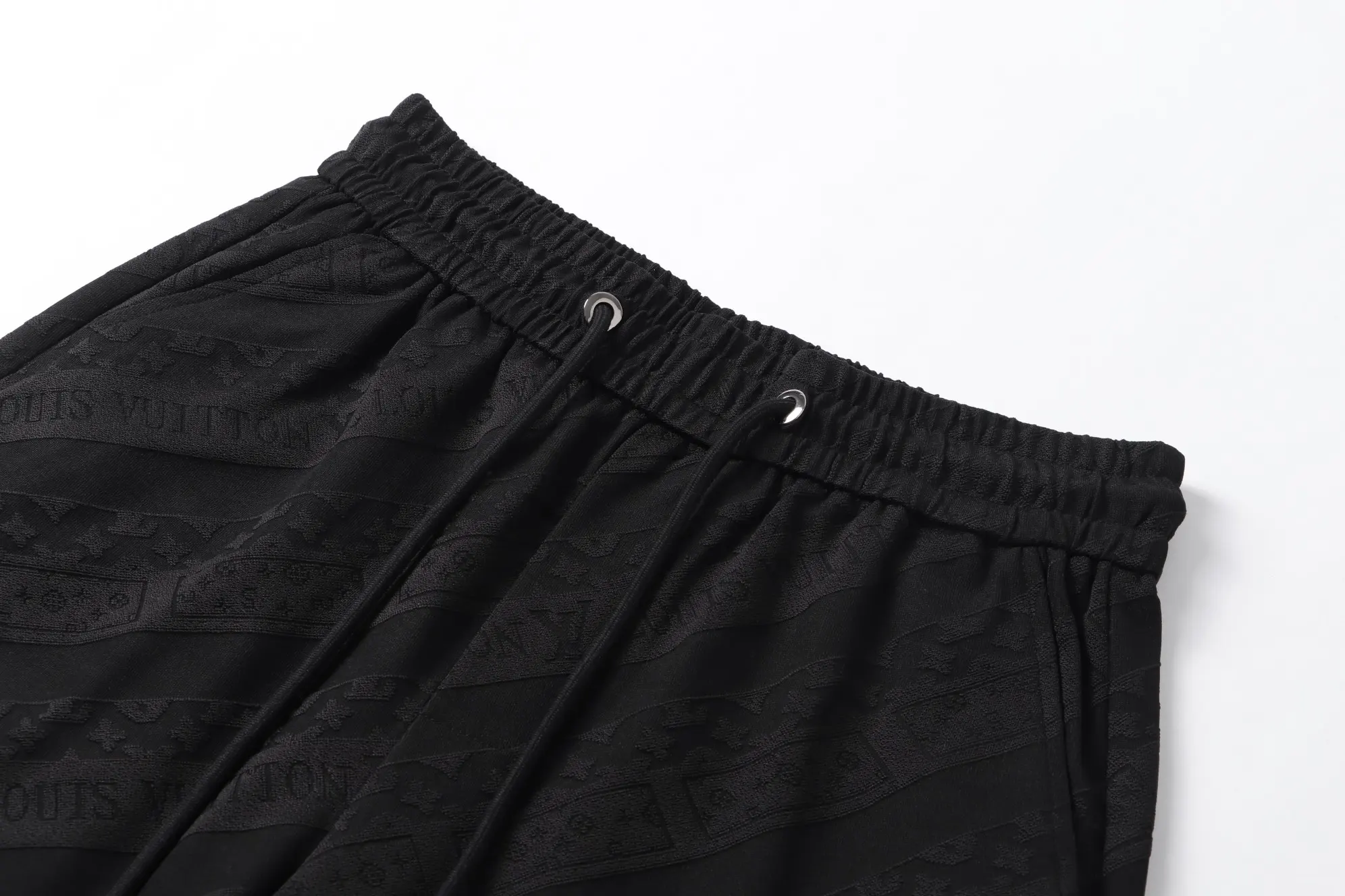 Logo Jacquard Drawstring Casual Shorts D14011423 — view 3