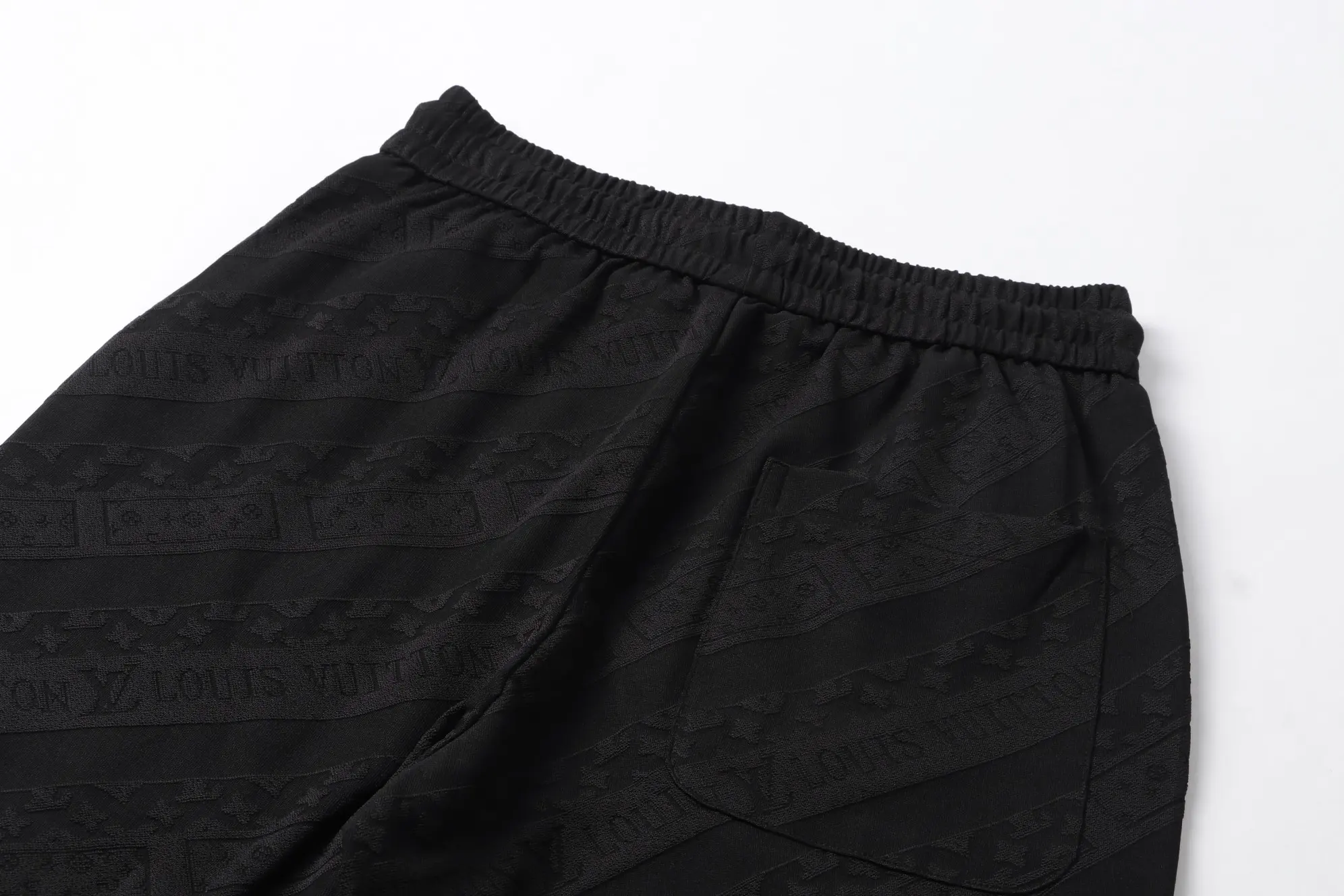 Logo Jacquard Drawstring Casual Shorts D14011423 — view 5