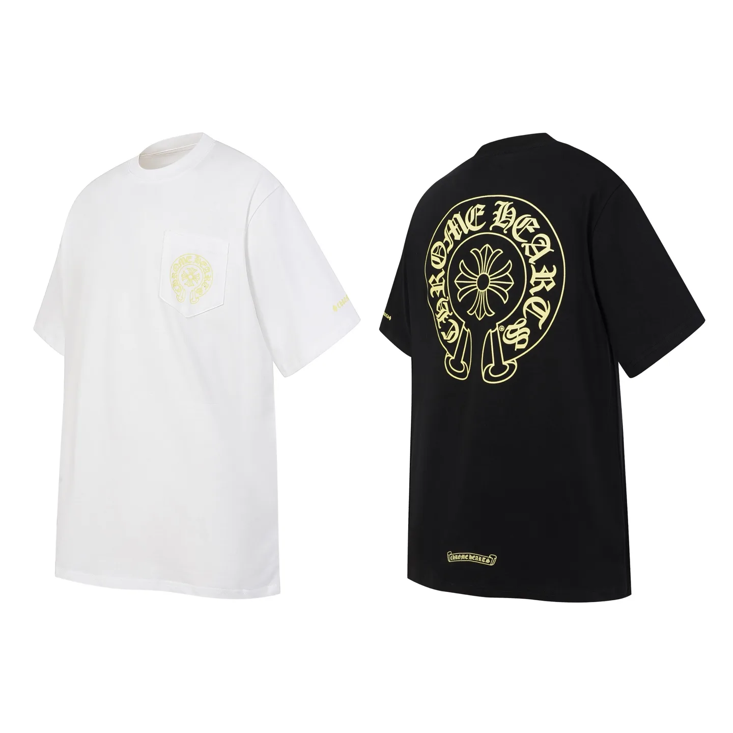 Horseshoe Logo Print Pocket T-Shirt D14519156