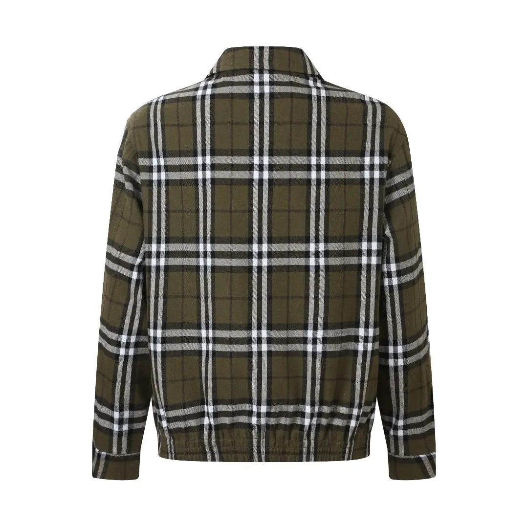 Check Cashmere-Blend Harrington Jacket D42024764 — view 2