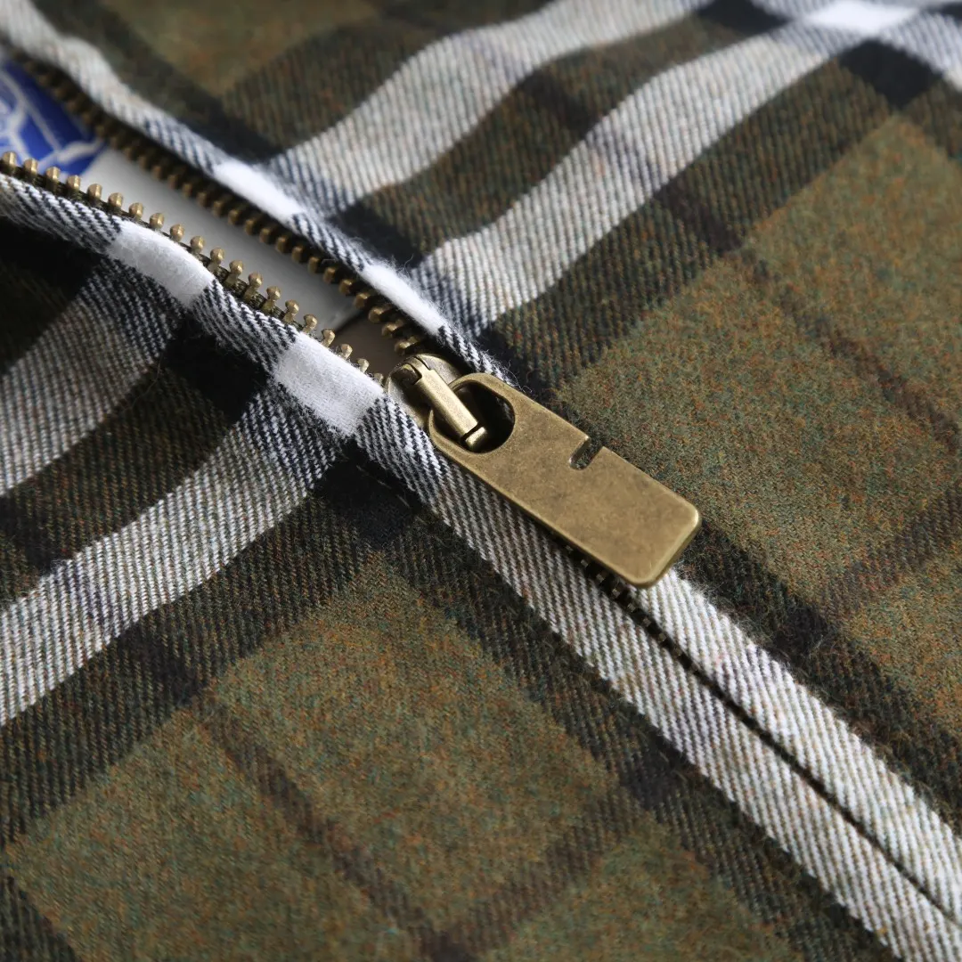 Check Cashmere-Blend Harrington Jacket D42024764 — view 4