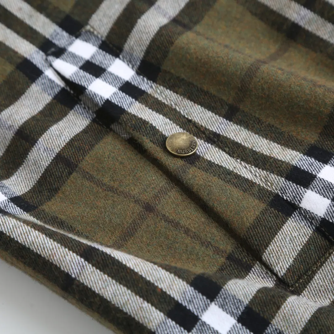 Check Cashmere-Blend Harrington Jacket D42024764 — view 6