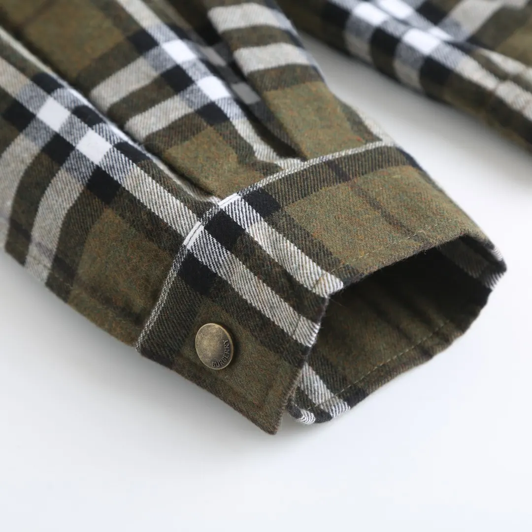 Check Cashmere-Blend Harrington Jacket D42024764 — view 7