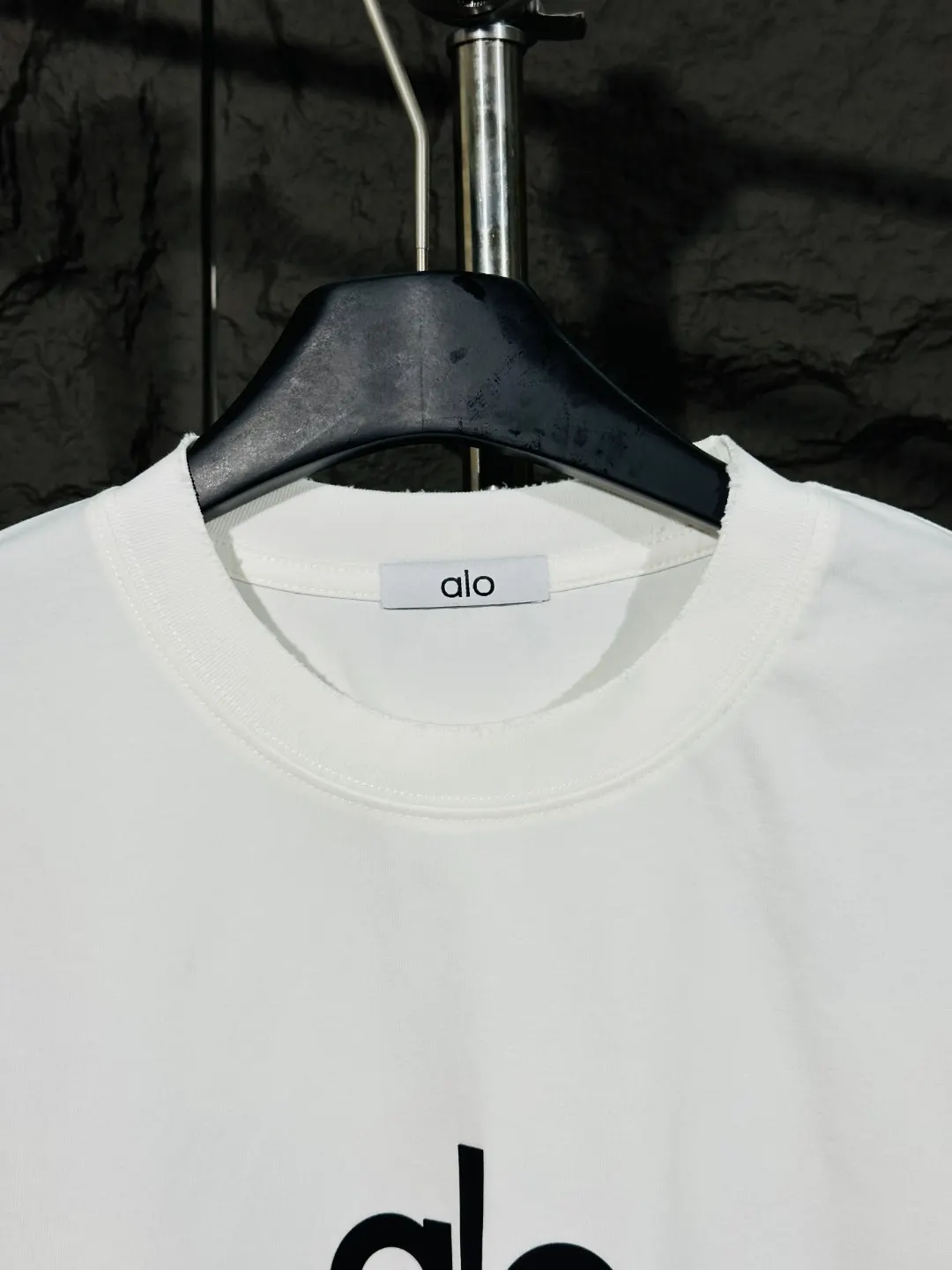 Distressed Logo Cotton T-Shirt D4515746 — view 10