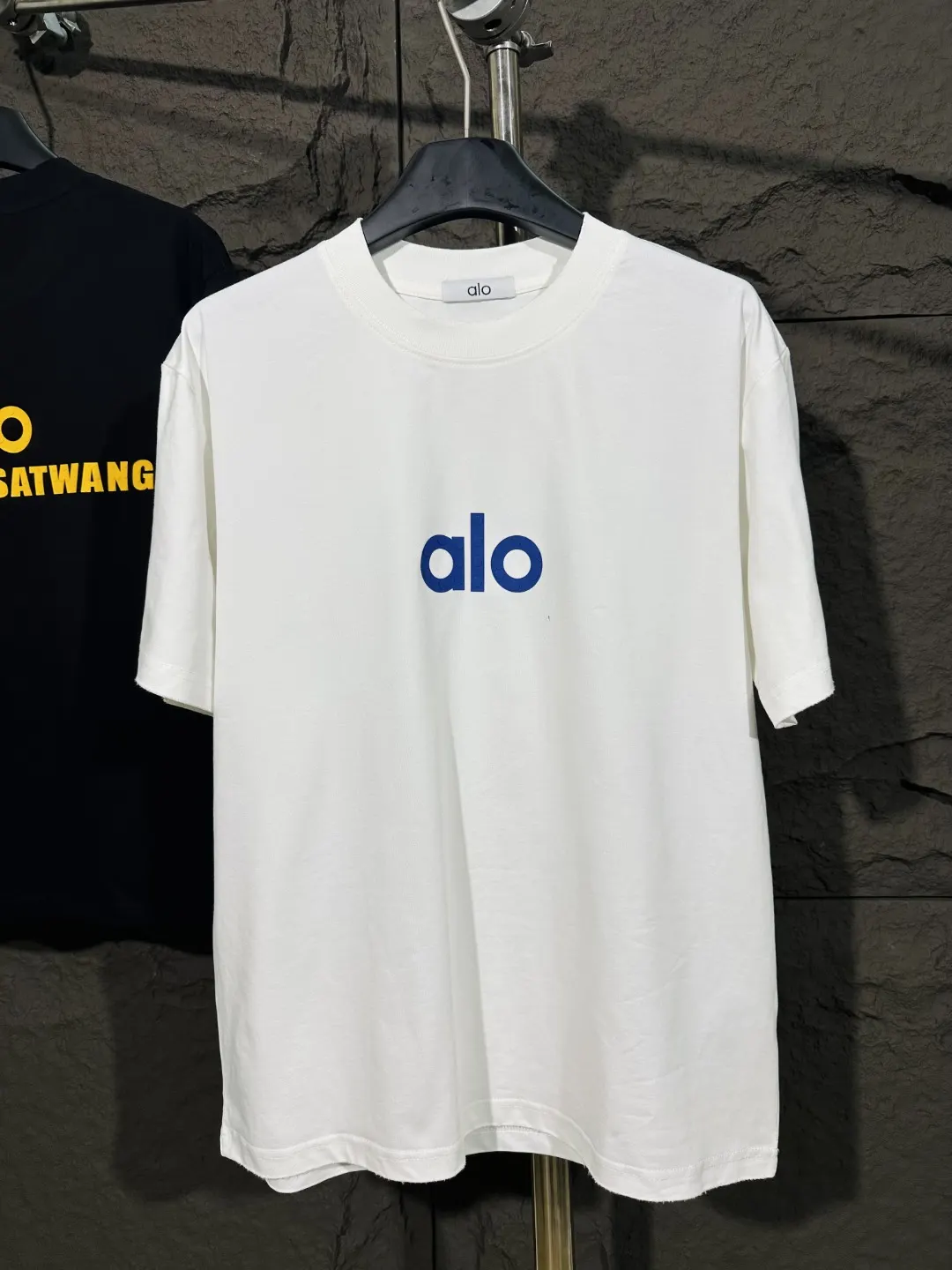 Distressed Logo Cotton Jersey T-Shirt D4515744 — view 2