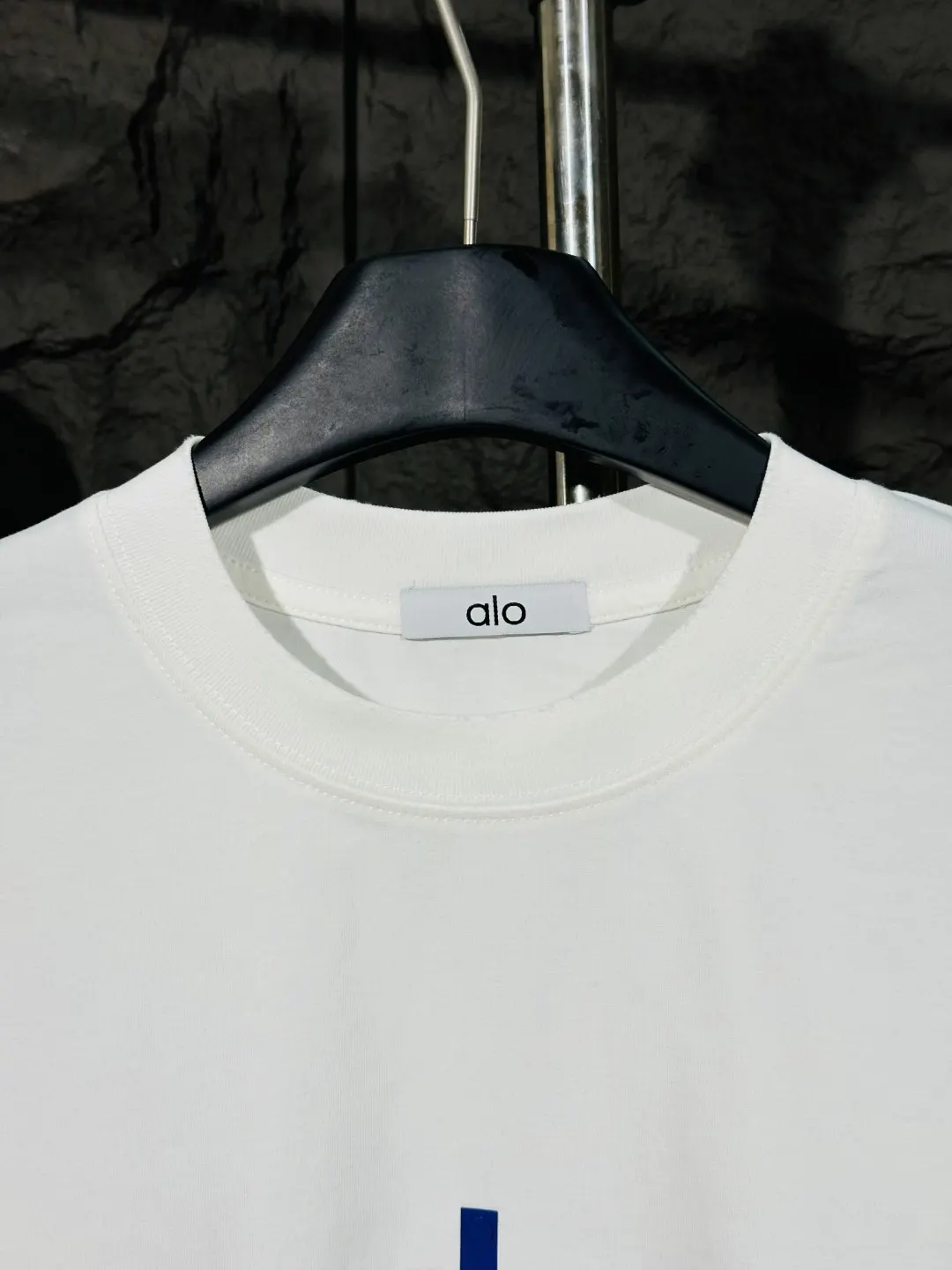Distressed Logo Cotton Jersey T-Shirt D4515744 — view 3