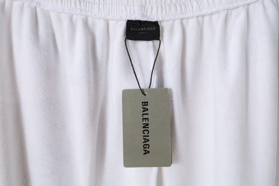 Graffiti Print Distressed Sweatpants D29913000 — view 6