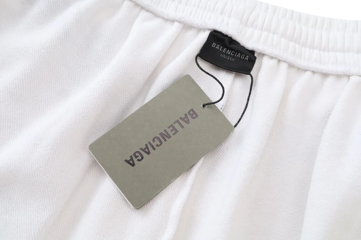 Graffiti Print Distressed Sweatpants D29913001 — view 7