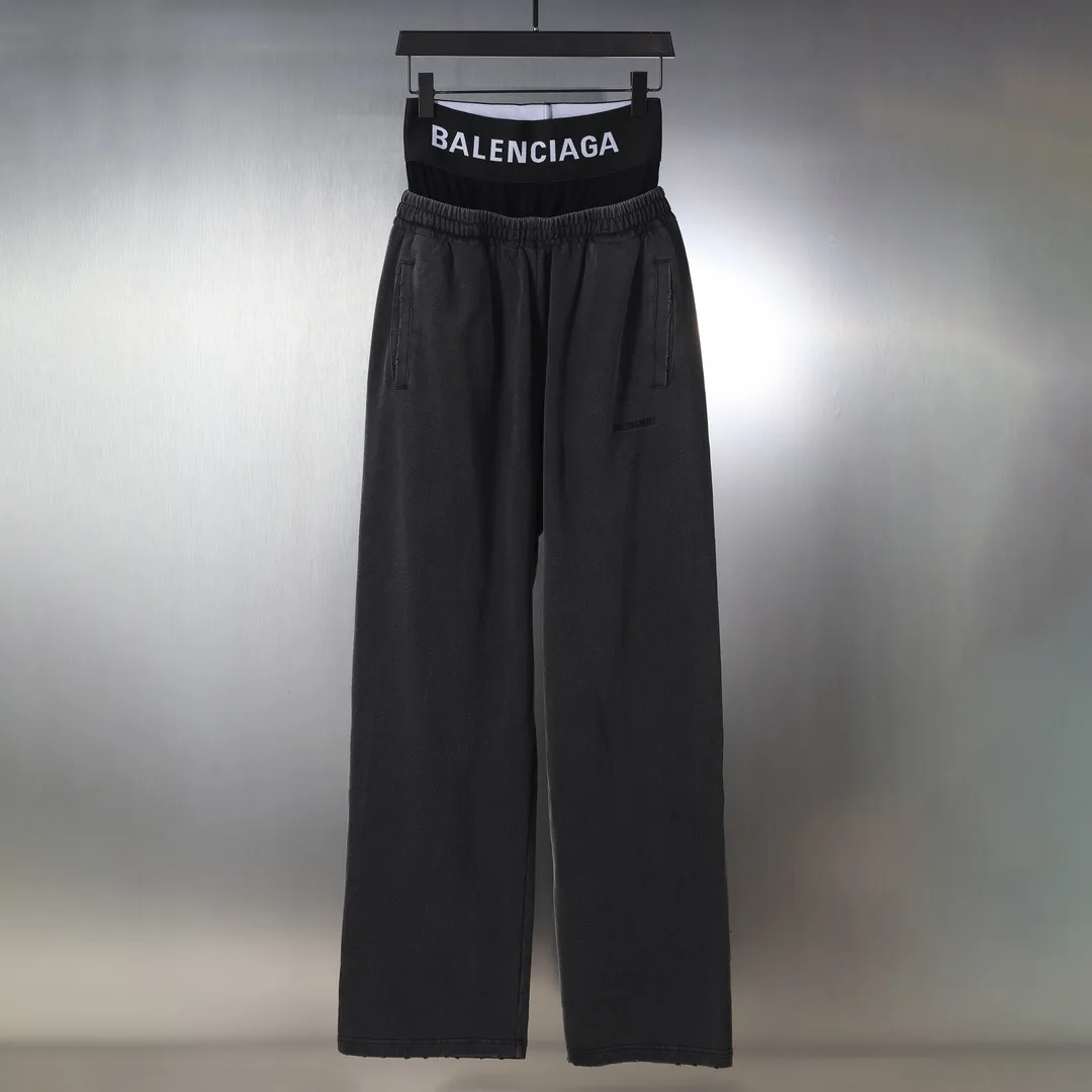 Logo-Waistband Trompe L'oeil Sweatpants D28912975