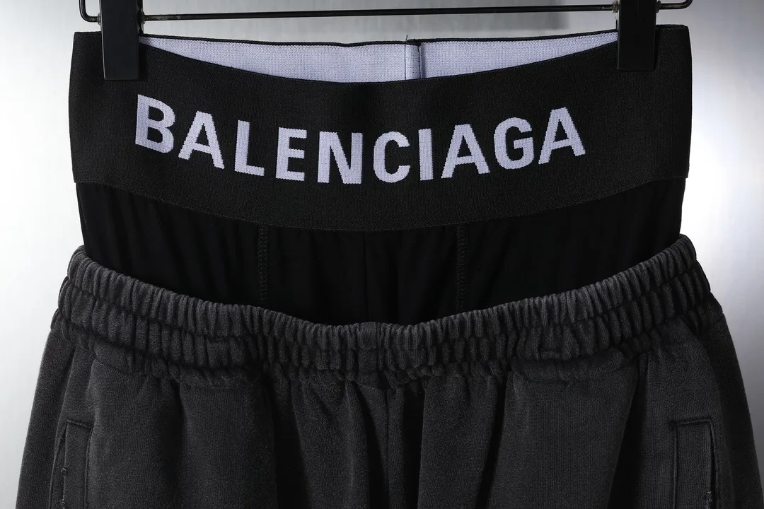 Logo-Waistband Trompe L'oeil Sweatpants D28912975 — view 3