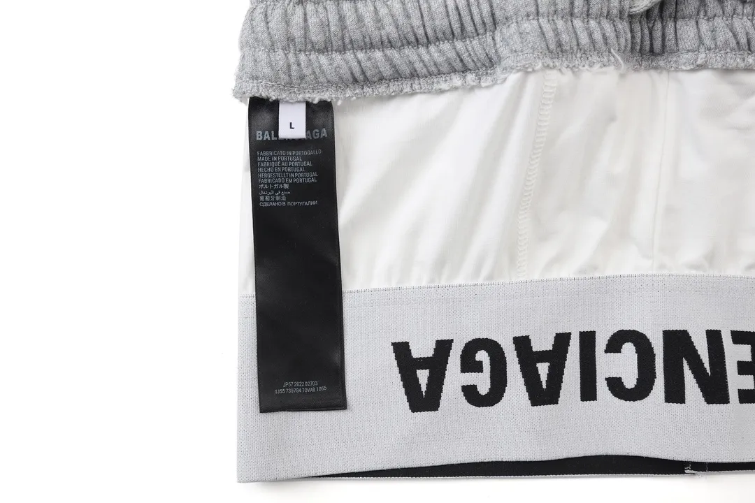 Trompe L'oeil Layered Waistband Sweatpants D28912978 — view 4