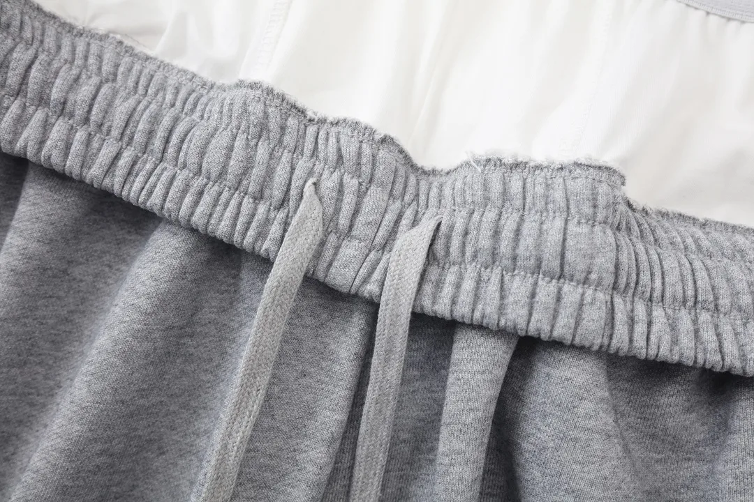 Trompe L'oeil Layered Waistband Sweatpants D28912978 — view 6