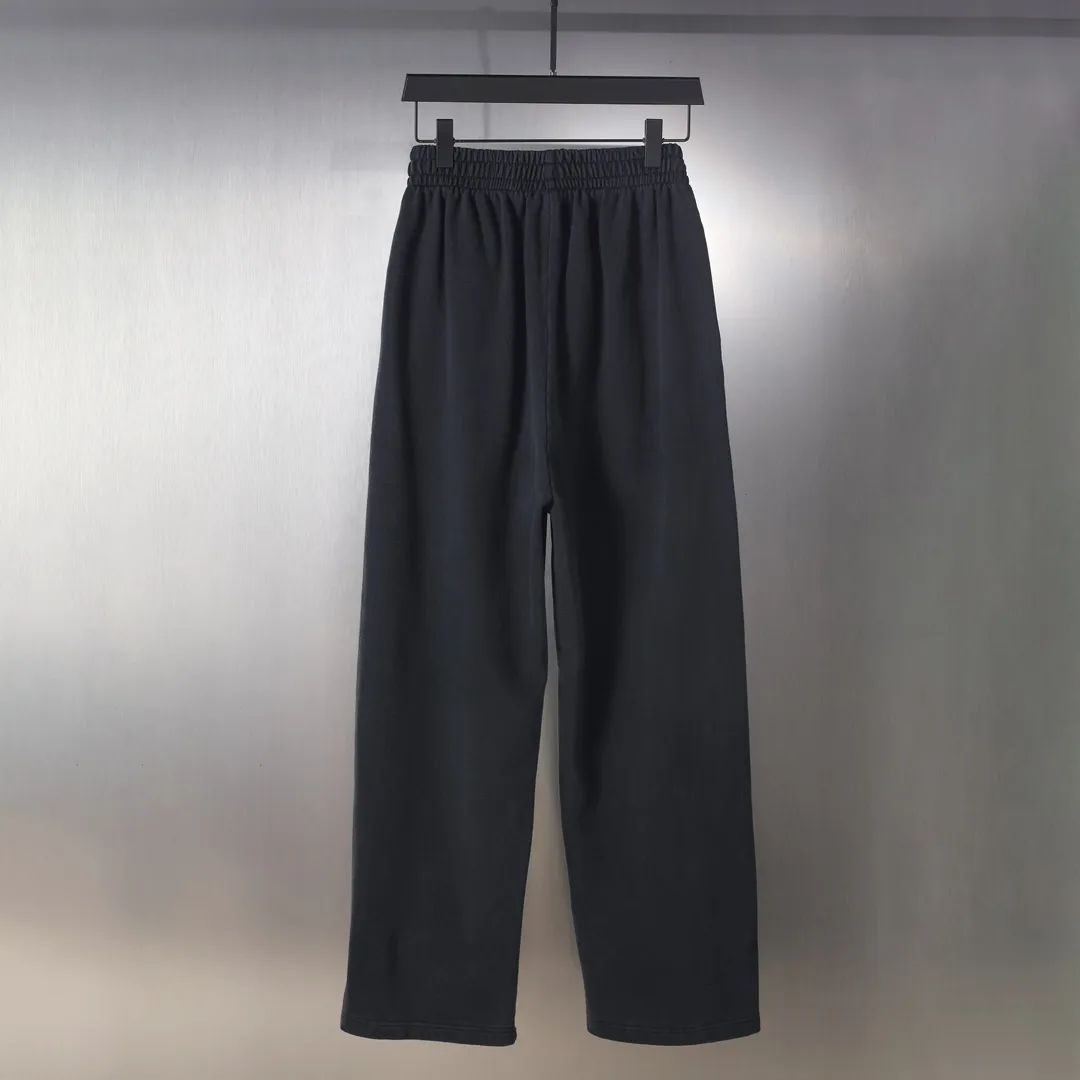 Logo Embroidered Washed Cotton Sweats D23920108 — view 2