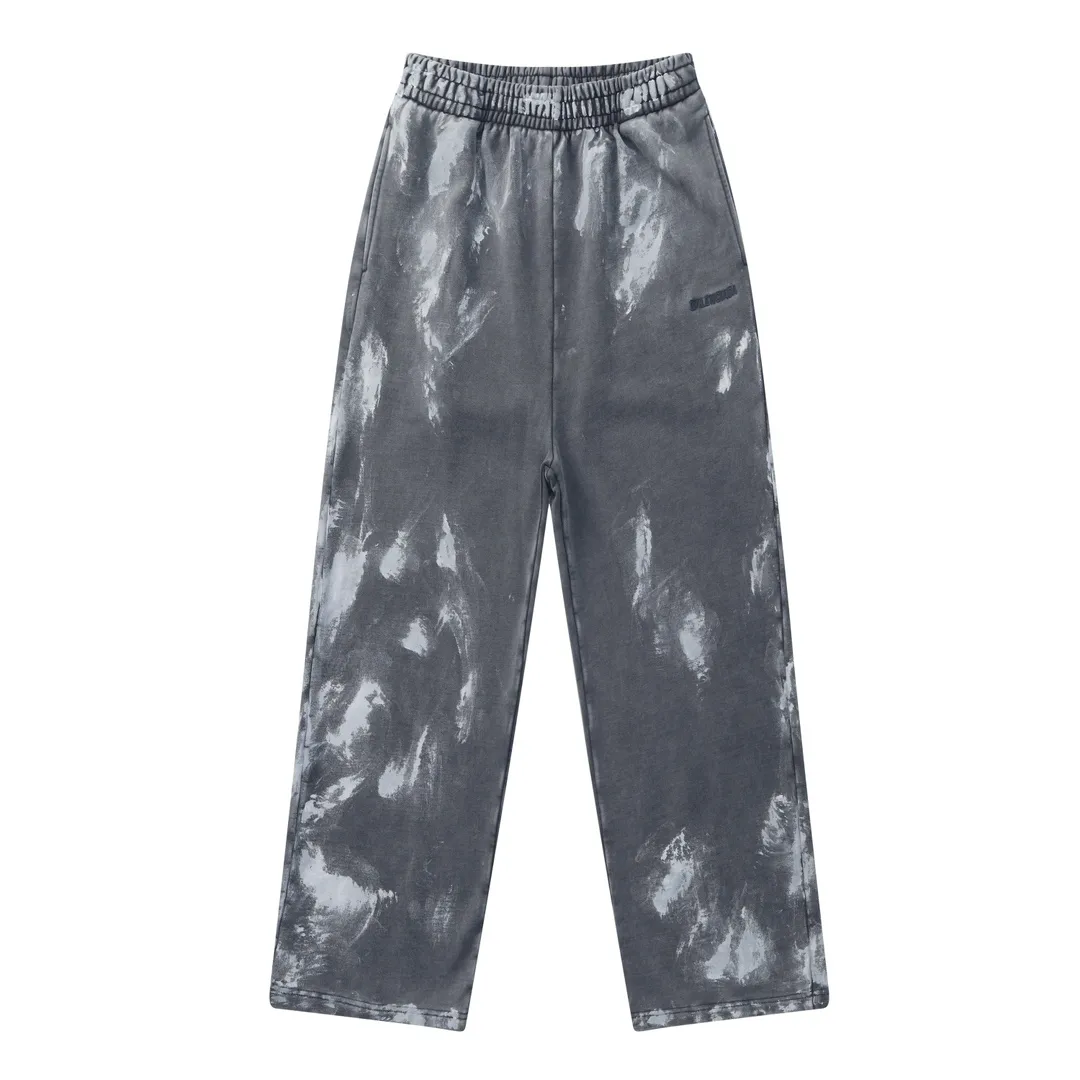 Graffiti Paint-Splatter Embroidered Sweats D30920113 — view 10