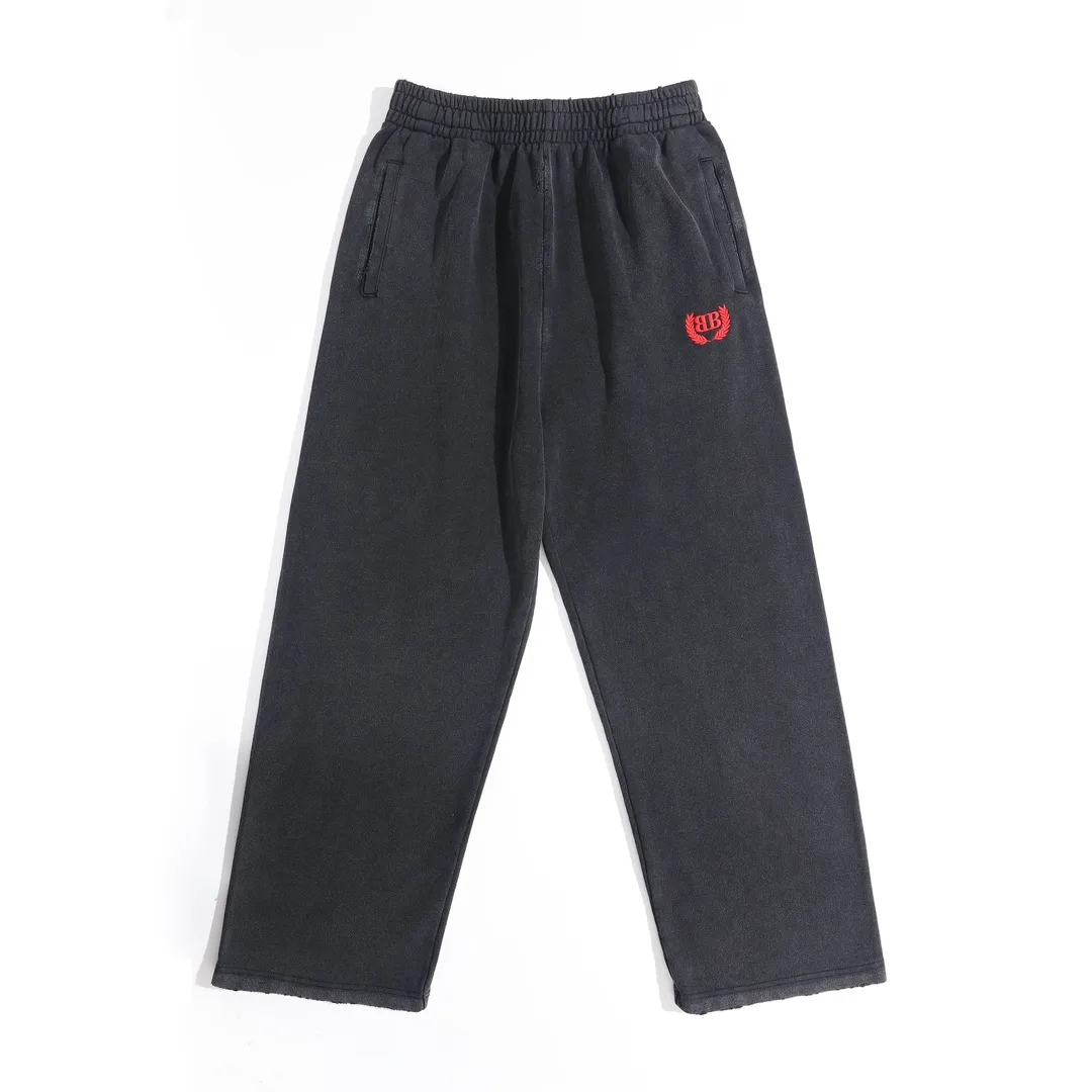 Logo-Embroidered Washed Cotton Sweats D27512974
