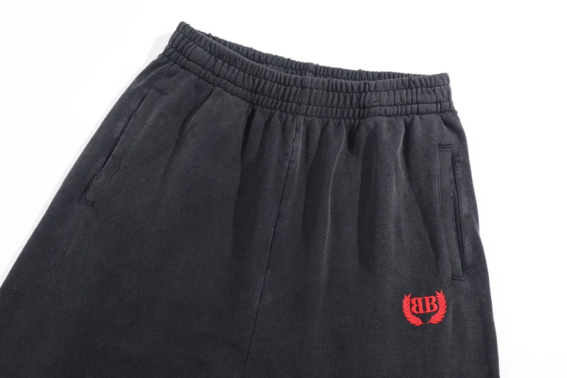 Logo-Embroidered Washed Cotton Sweats D27512974 — view 4